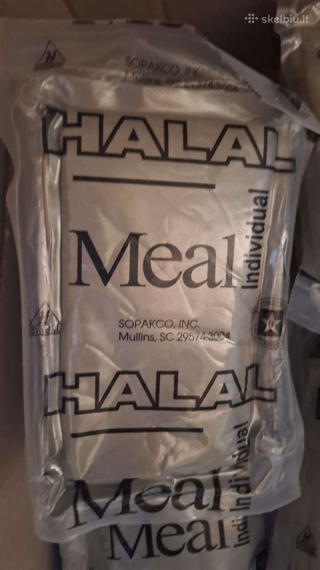 Kariškas košerinis Meal Halal Mre 24 h. davinys