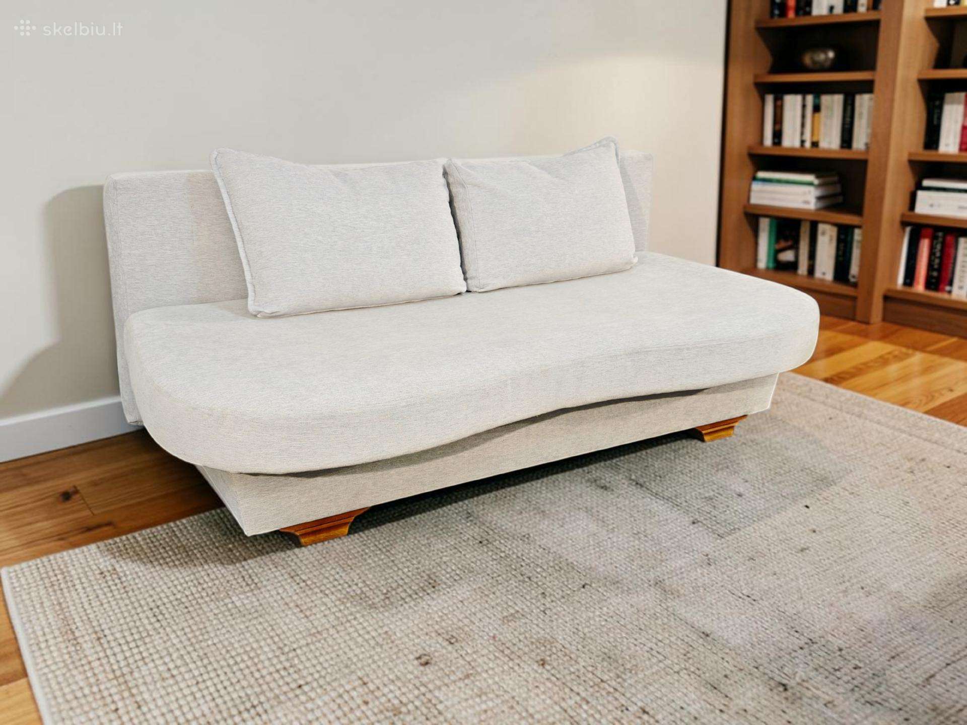 Sofa Lova puikios būklės. Lova net 162 cm pločio!
