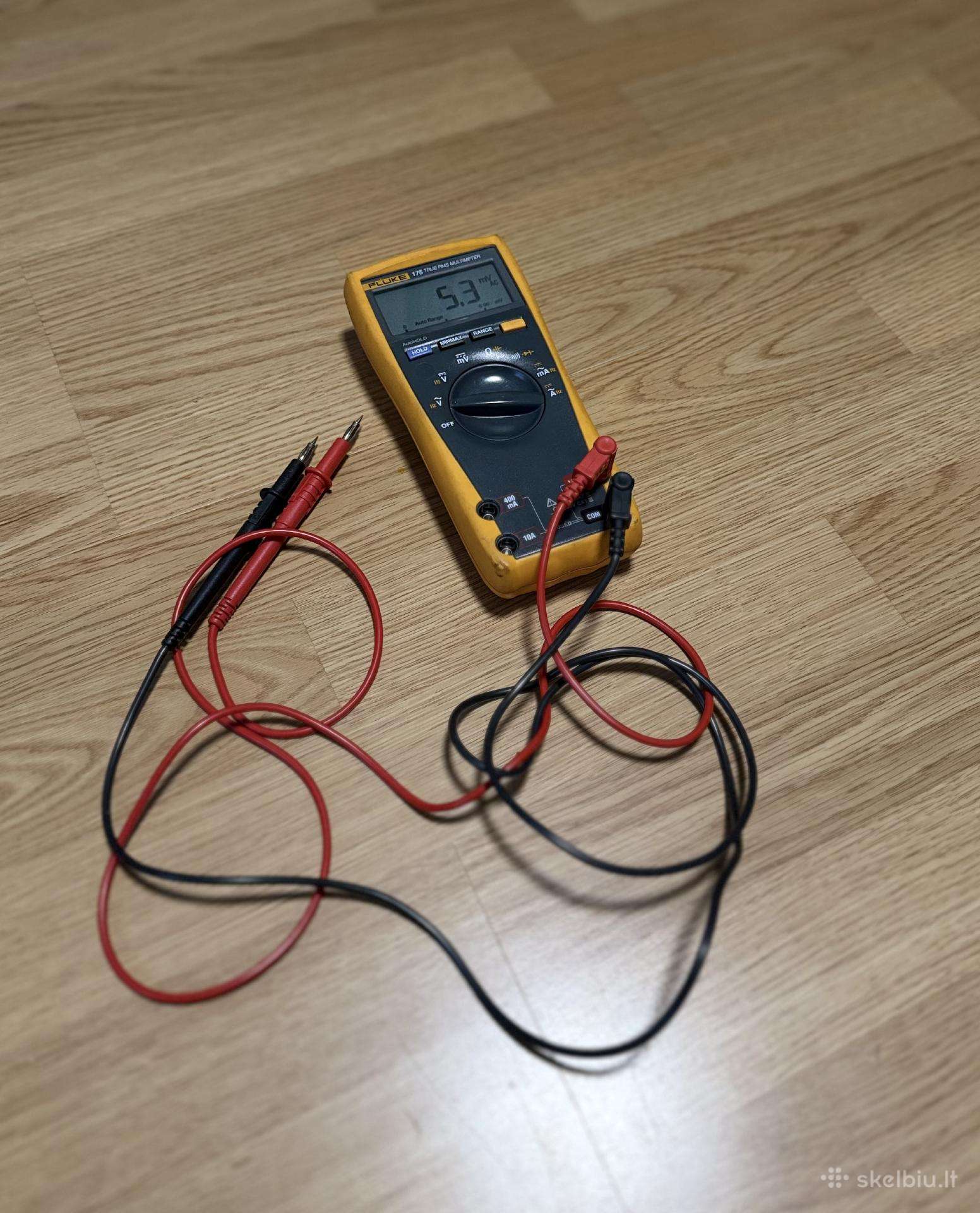 Fluke 175 true rms multimiteris