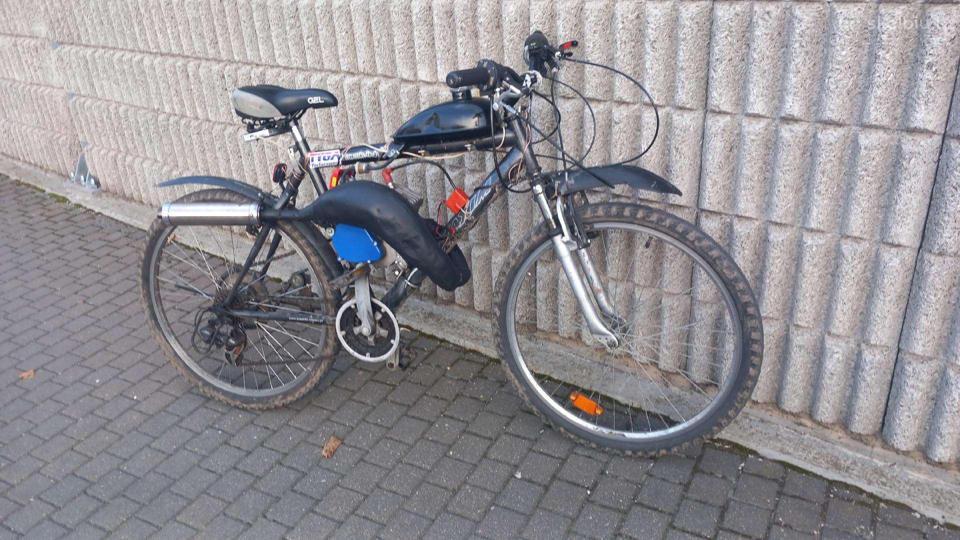 Motorinis Dviratis Avenger 85 su yz85 pusle