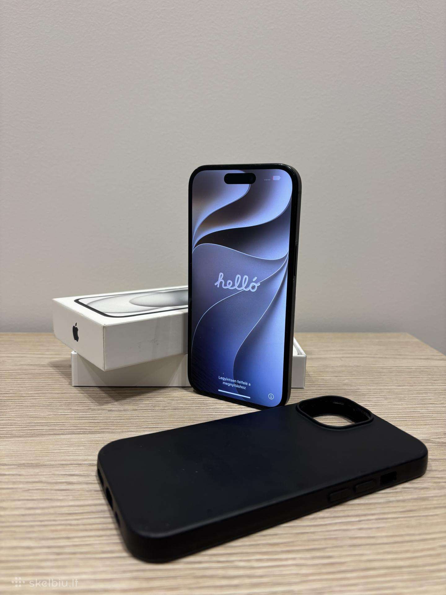 iPhone 15 Black 128gb 83%