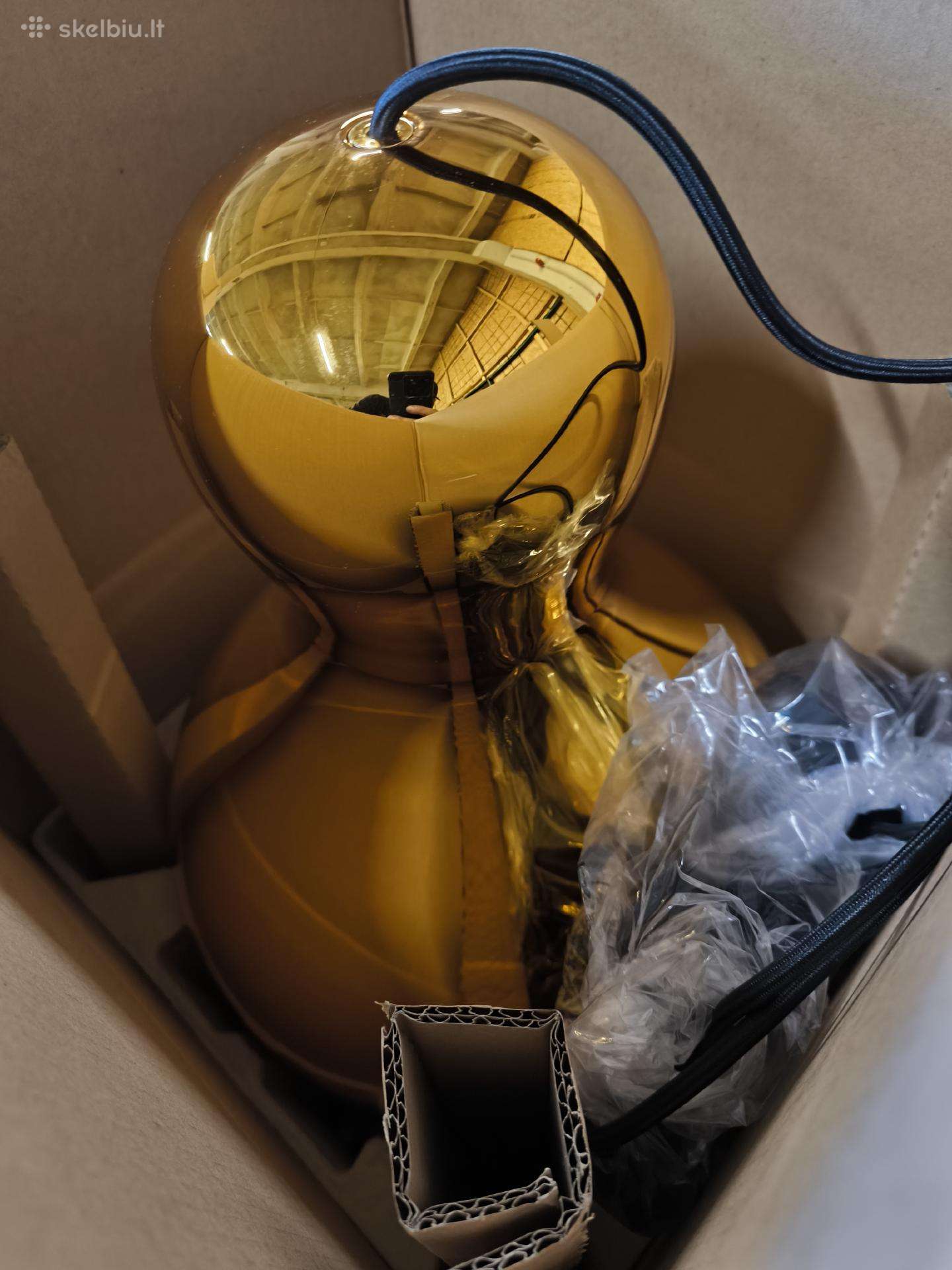 Fritz Hansen Calabash p3 Gold Sviestuvai