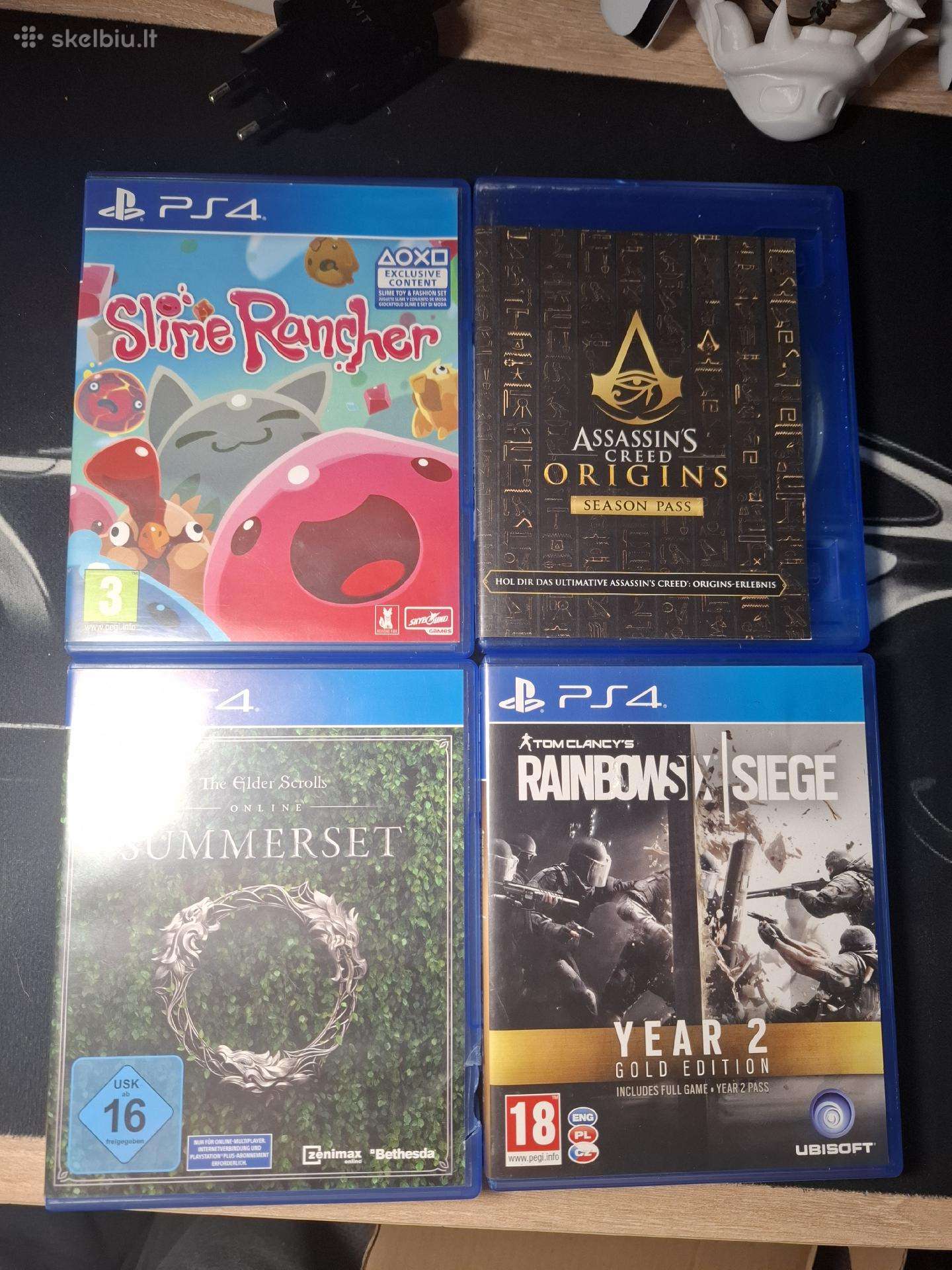 Playstation 4 žaidimai.