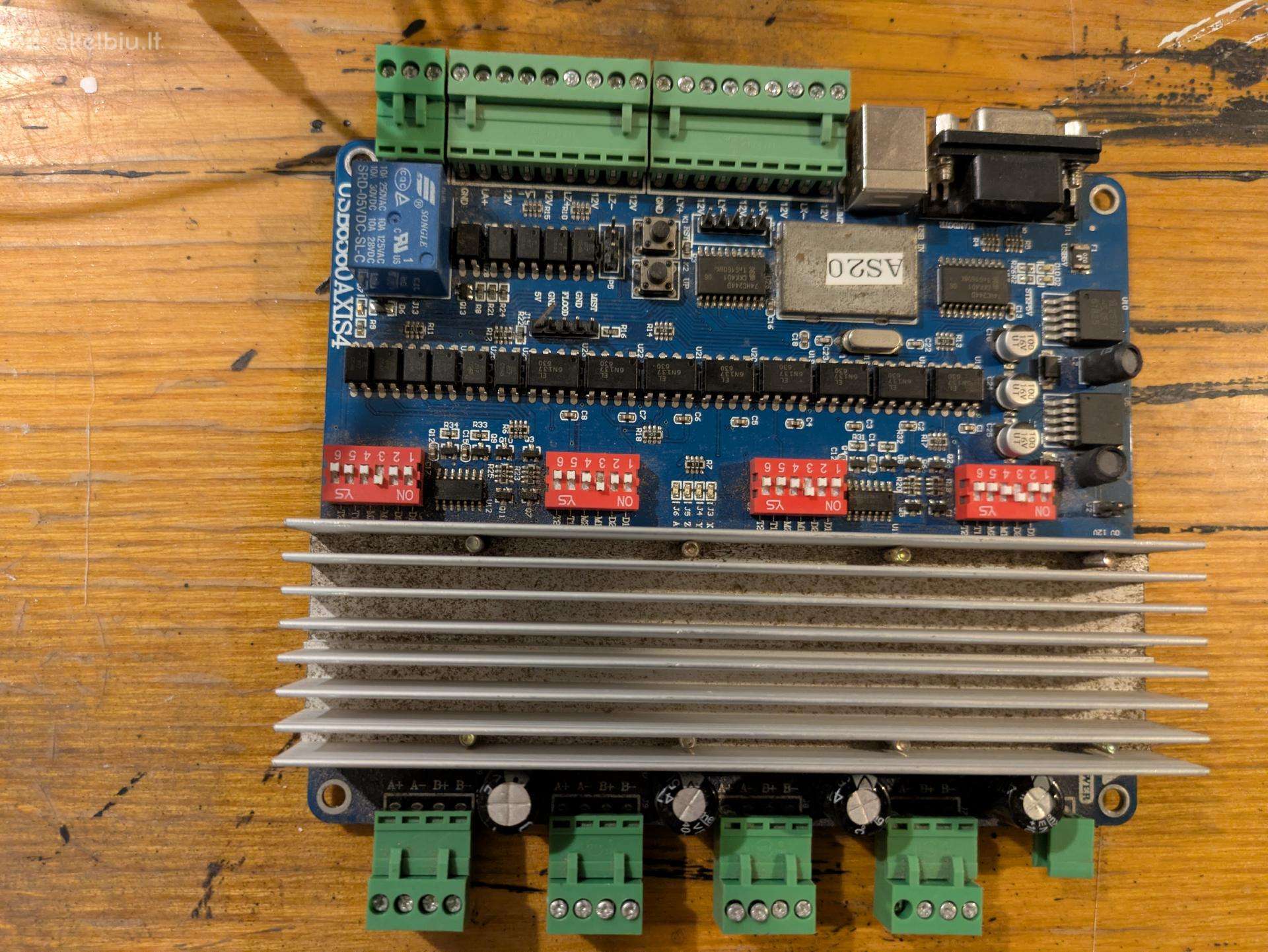 CNC 4 ašių Usb valdiklis Usb6560axis4