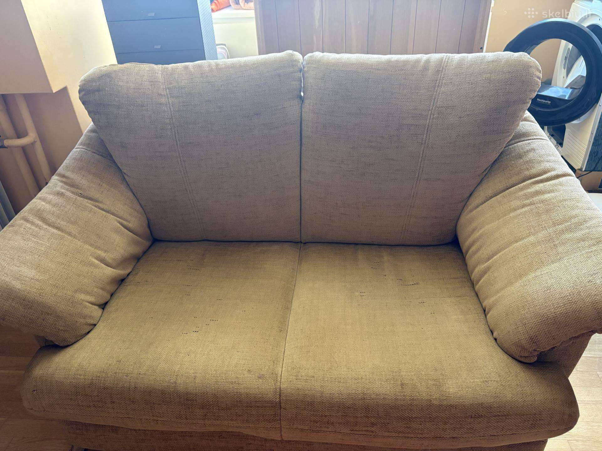 Sofa + sofa su miegama funkcija
