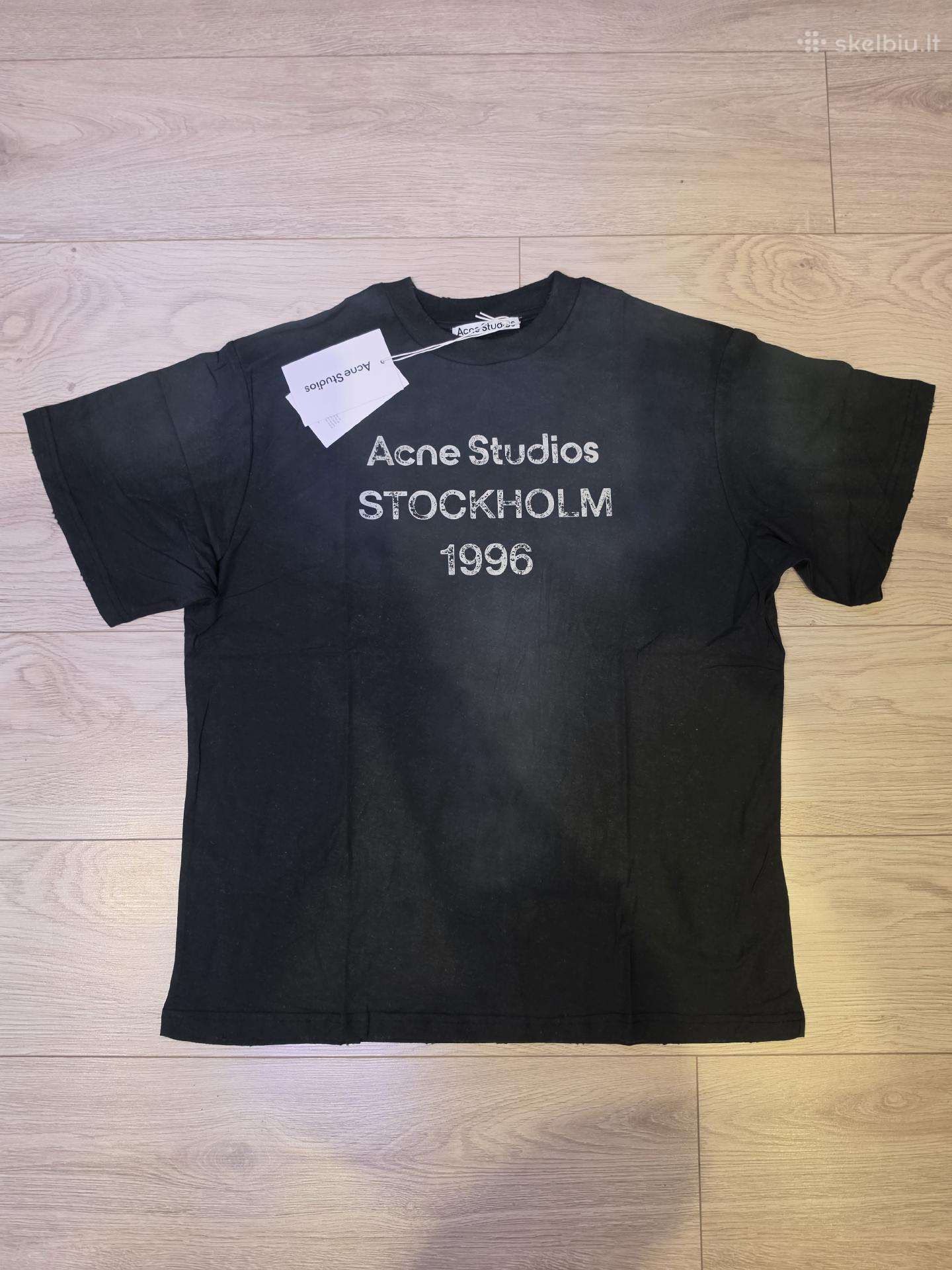 Acne Studios Juodi Marškineliai