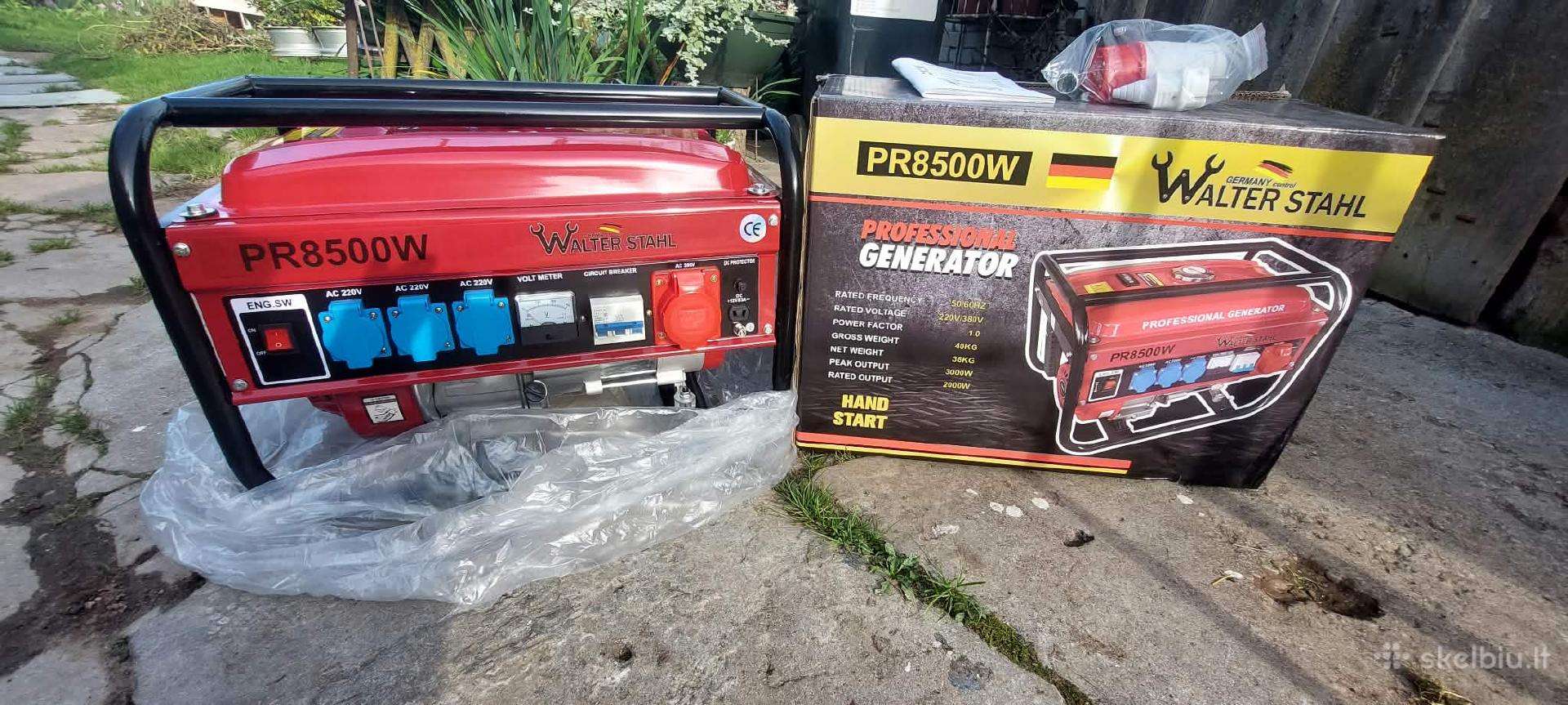 Benzininis generatorius 3 kw