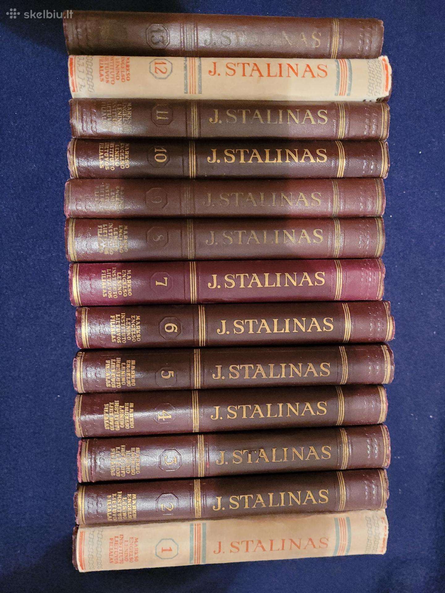 Stalino raštai, 13 tomų