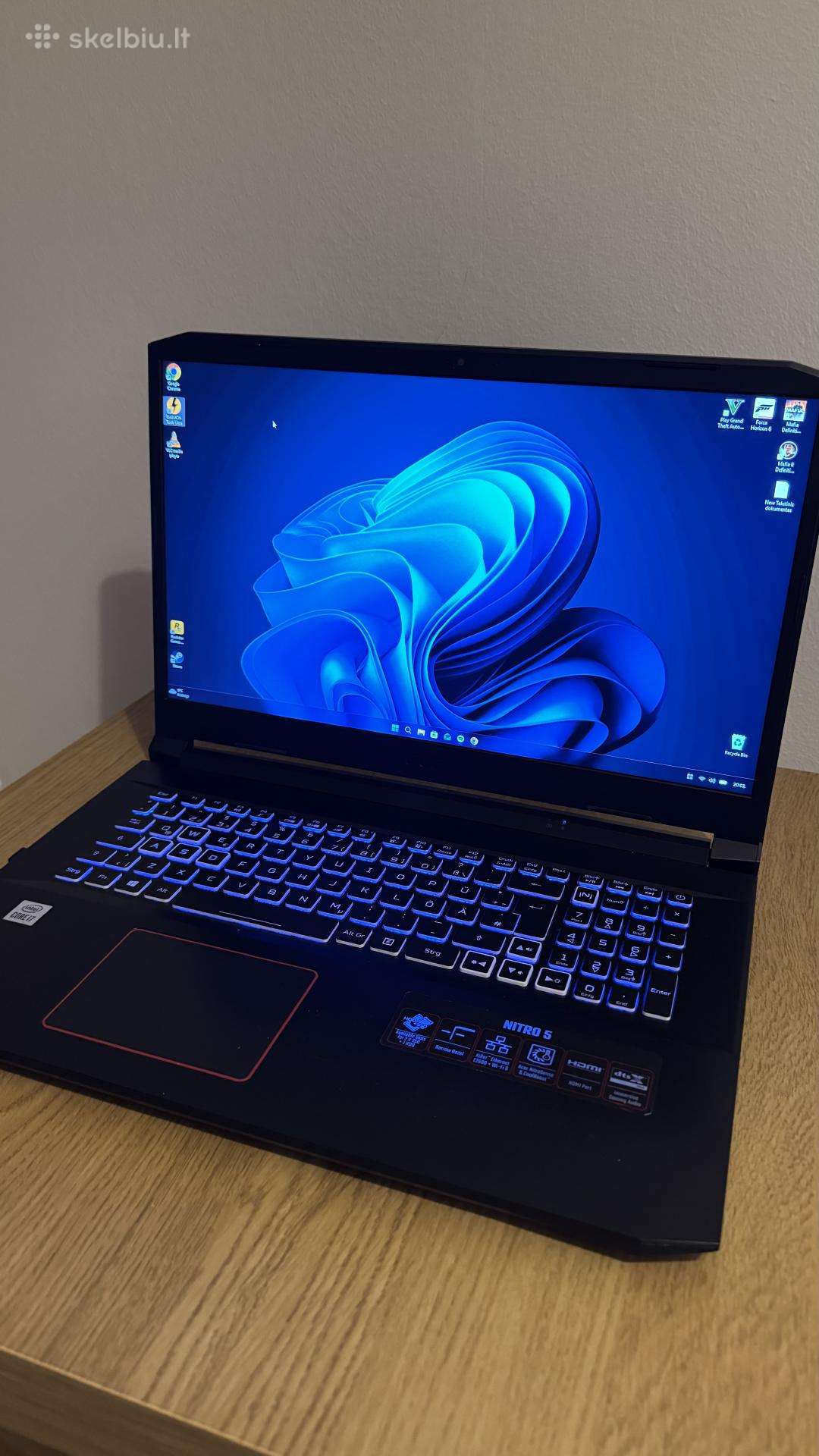 Acer Nitro 5, 17.3, Rtx 3060