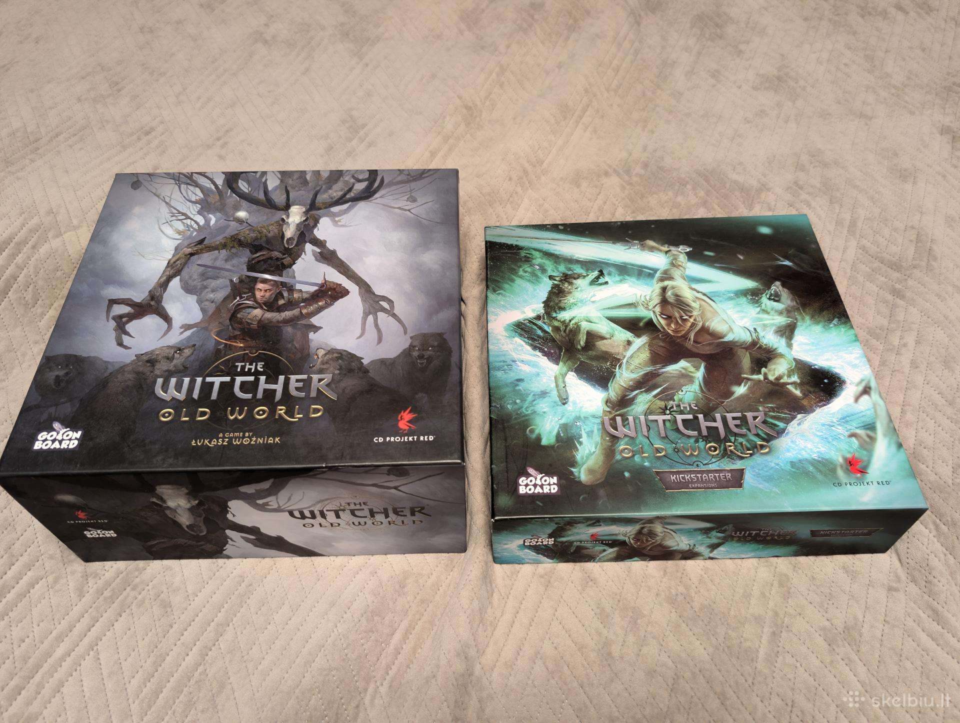 The Witcher: Old World Deluxe su papildymais ir kt