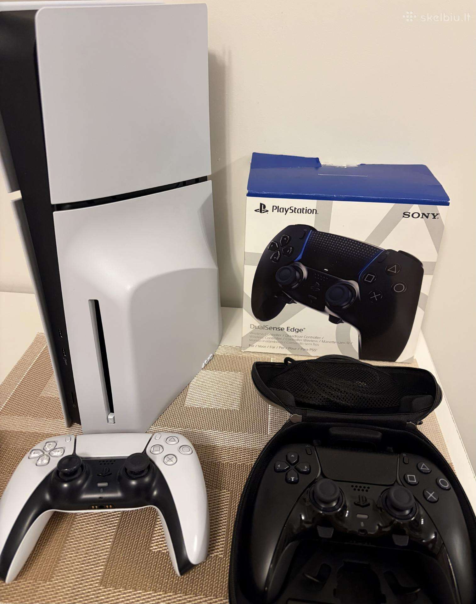Playstation 5 Slim Disc 1tb + Dualsense ir Edge