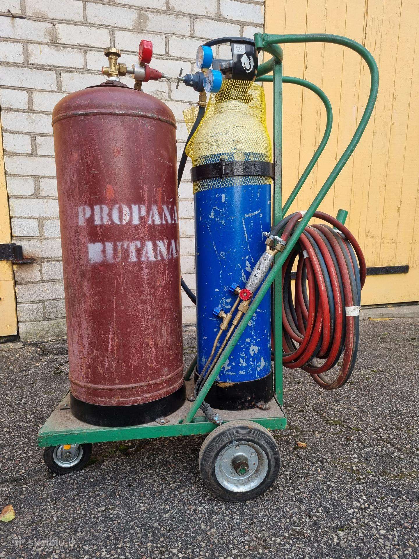 Dujinio metalo pjovimo komplektas (Rezakas)