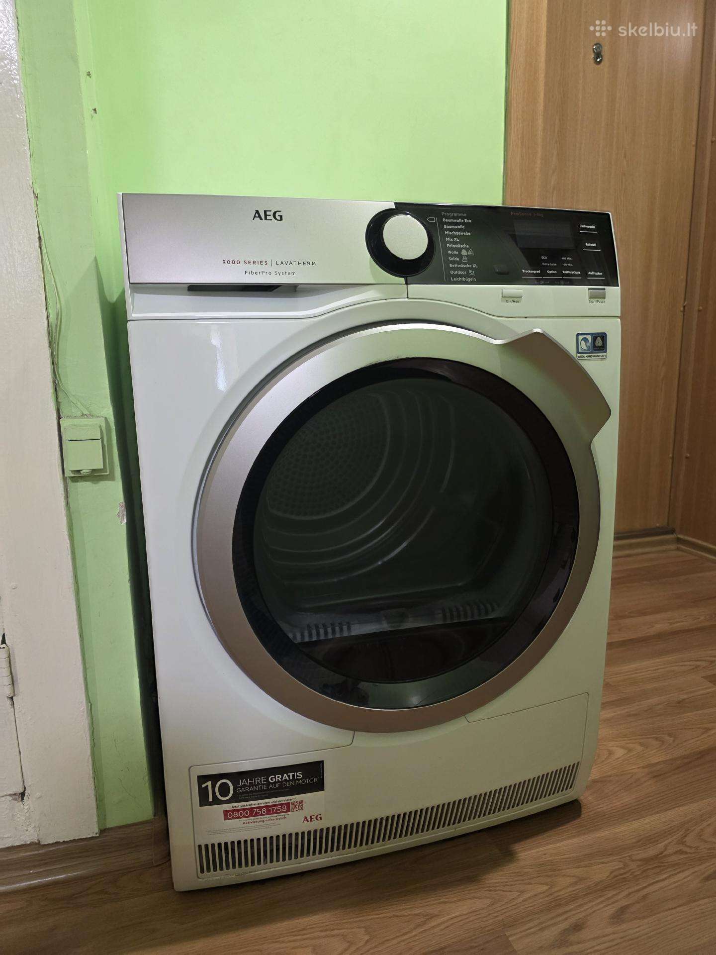 Aeg 9000 Series džiovyklė (Fiberpro)