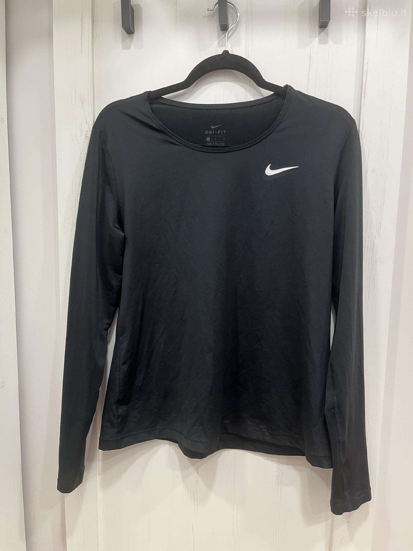 Nike Dri-fit marškinėliai su ilgomis rankovėmis