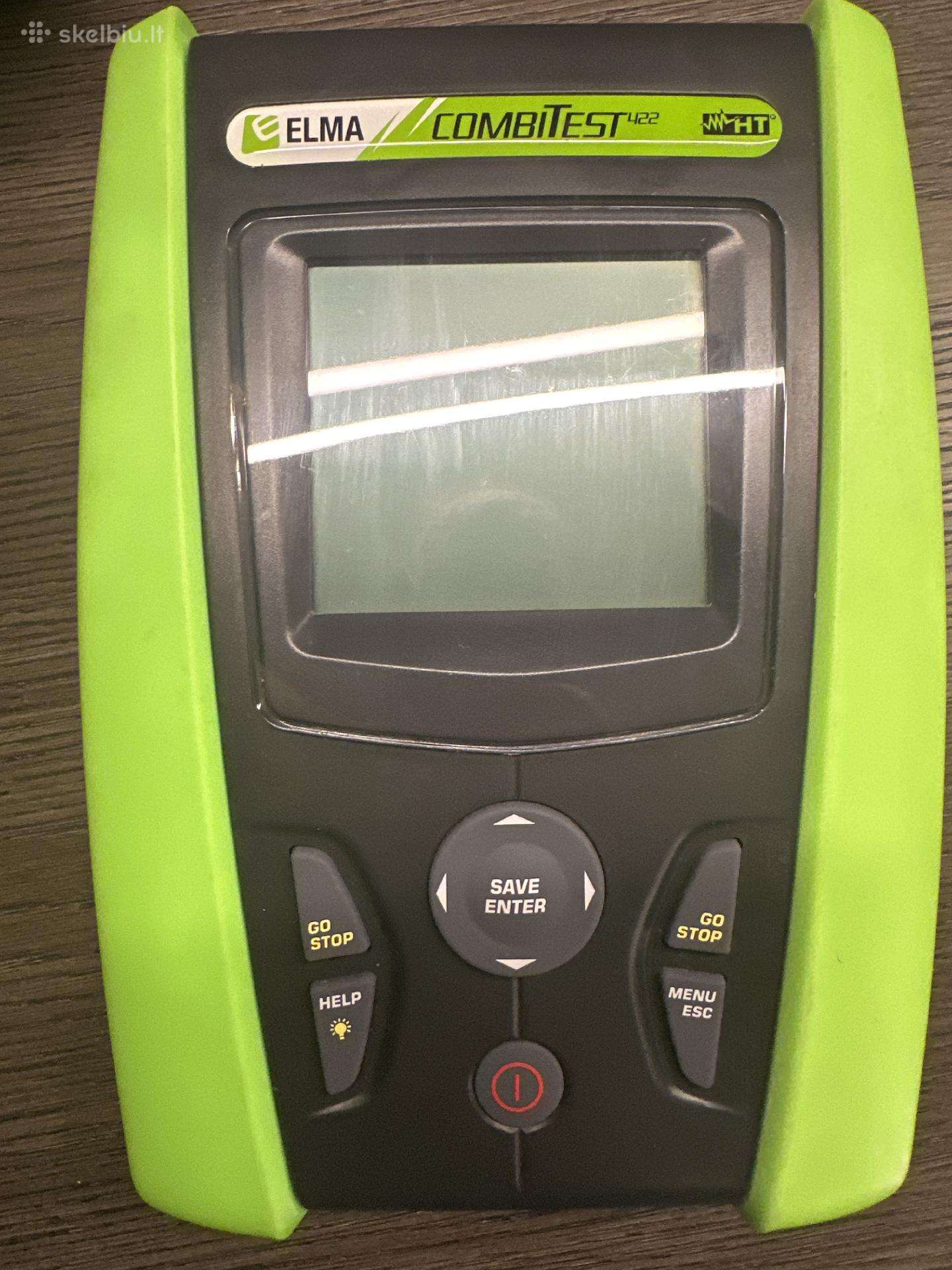 Elma Instruments Combitest 422 diegimo testai