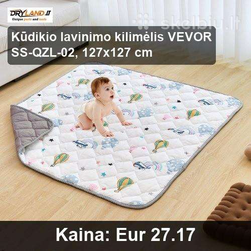 Kūdikio lavinimo kilimėliai ir maniežai