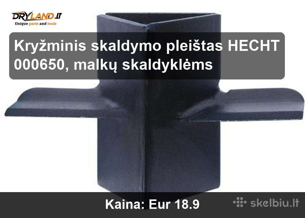 Hecht malkų skaldyklės efektyvus ruošimas žiemai