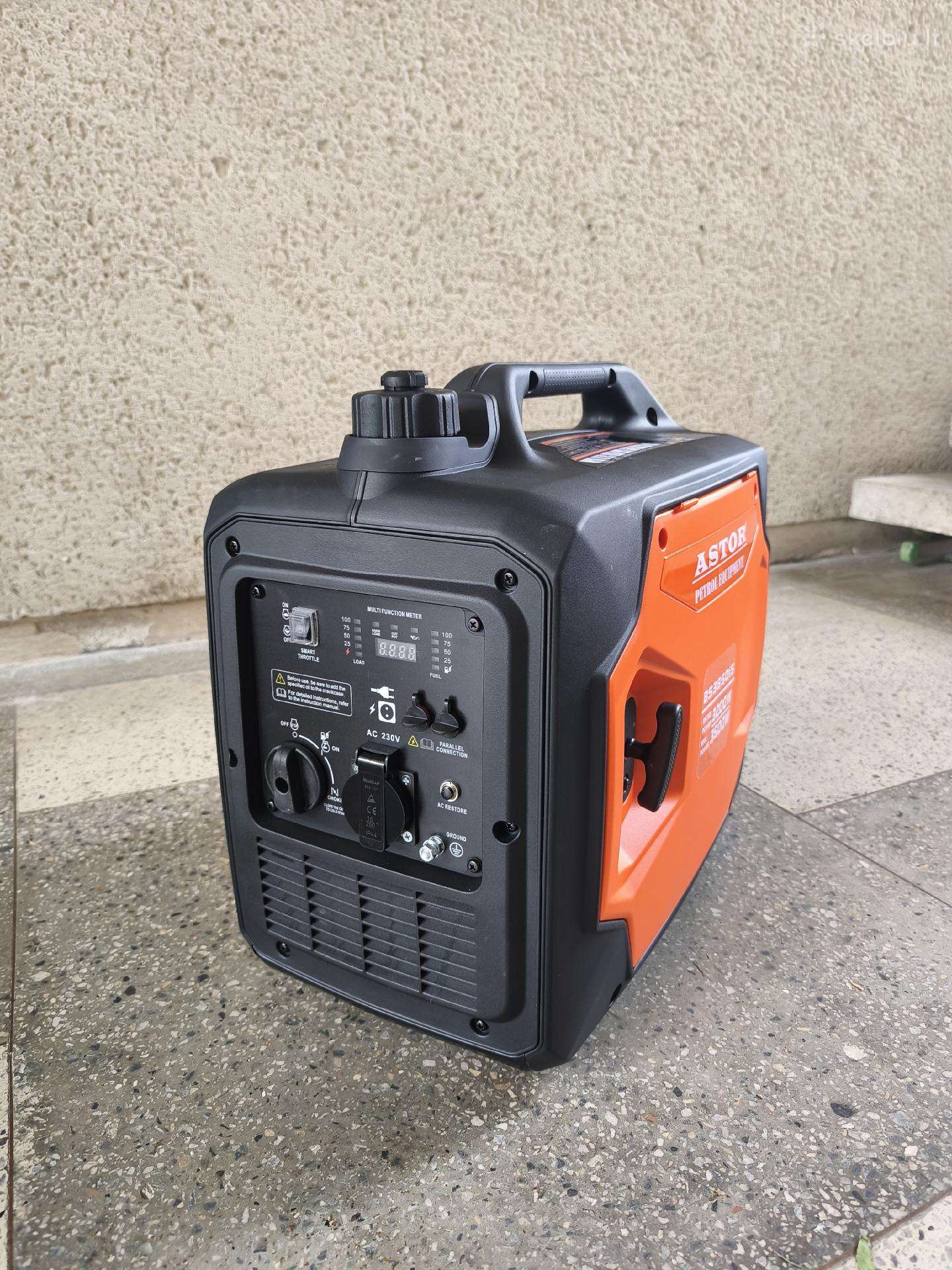 Generatorius Astor gamintojo Inverter 3500w