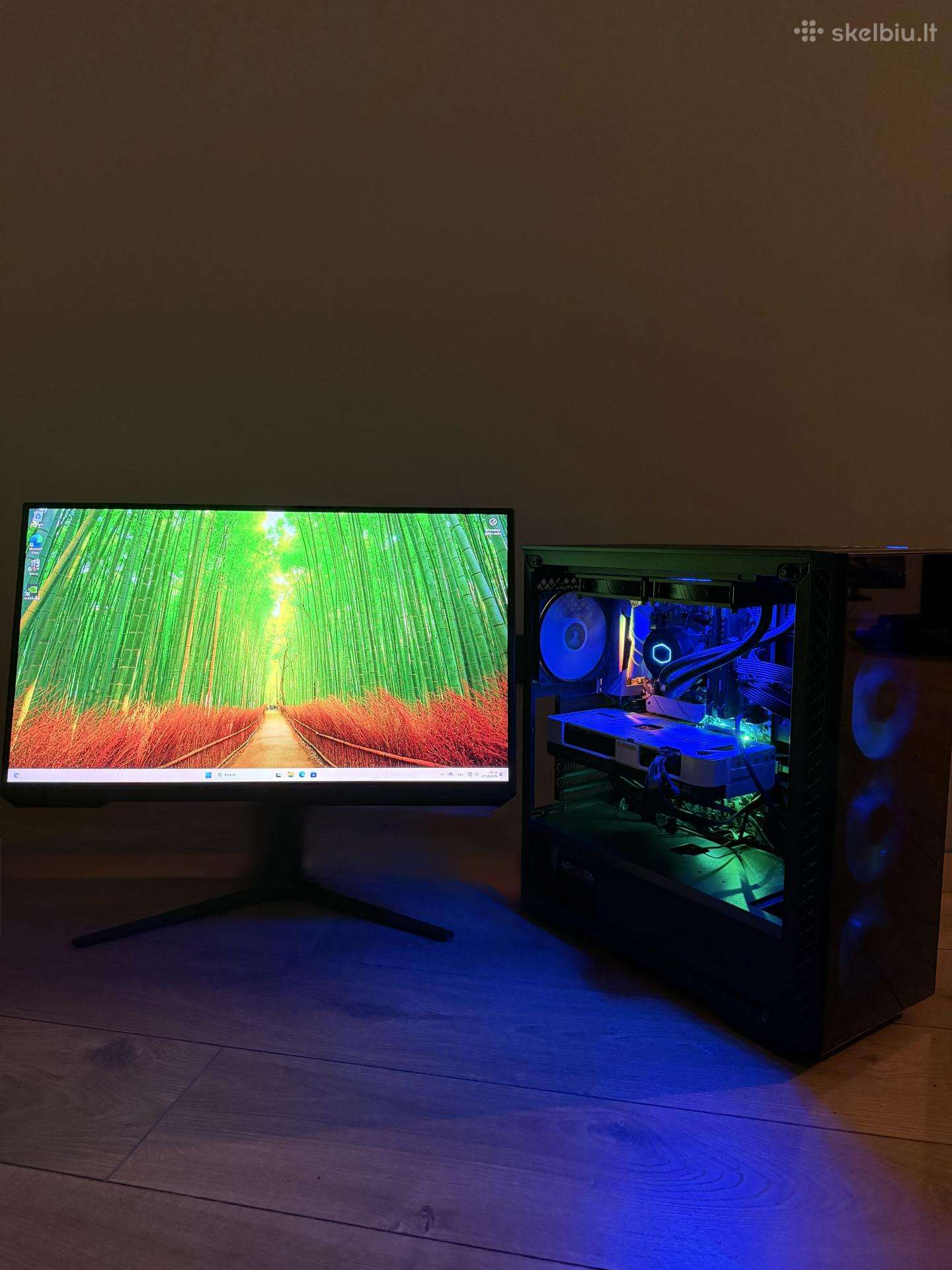 Rtx4070 12gb, 32gb, Ryzen 7 - Pc + Monitor