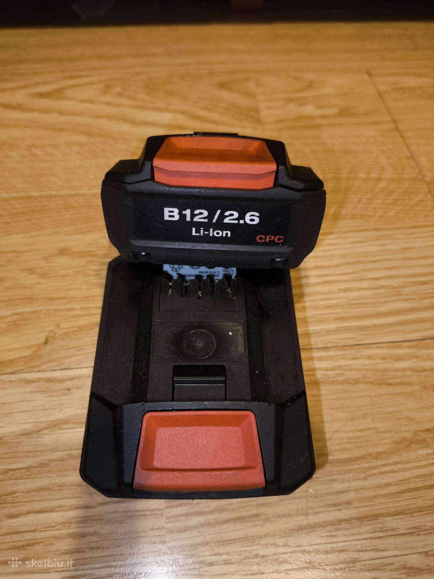 Beterijos Hilti, Dewalt, Bosch, Husqvarna