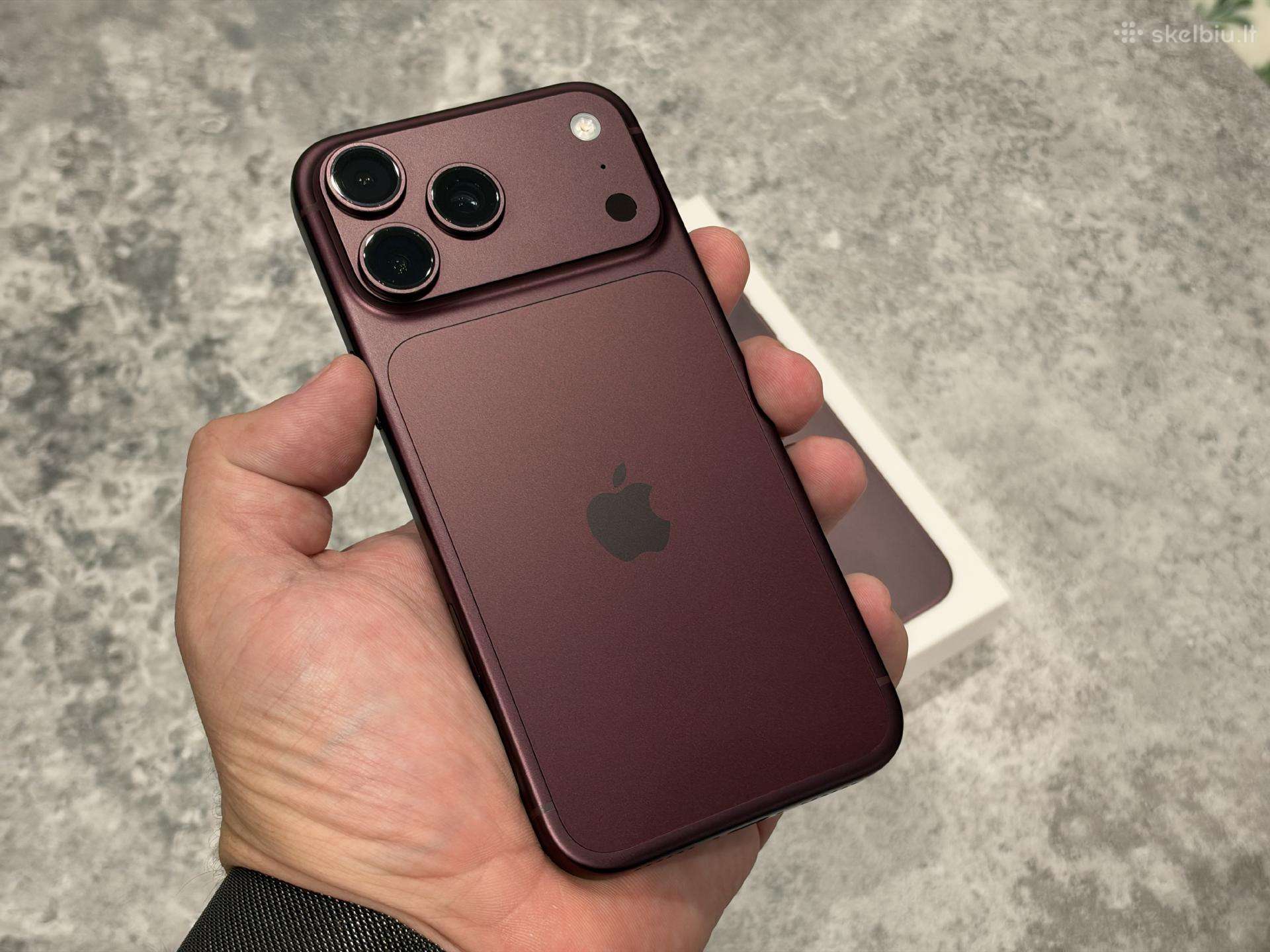 Apple iPhone 18 Pro Max 256gb Burgundy 24men.
