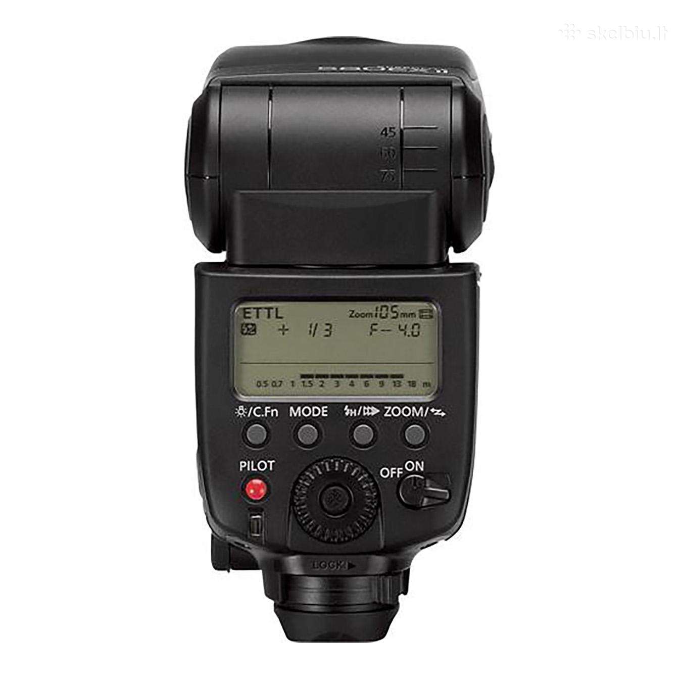 Canon Speedlite 580ex II naudota.