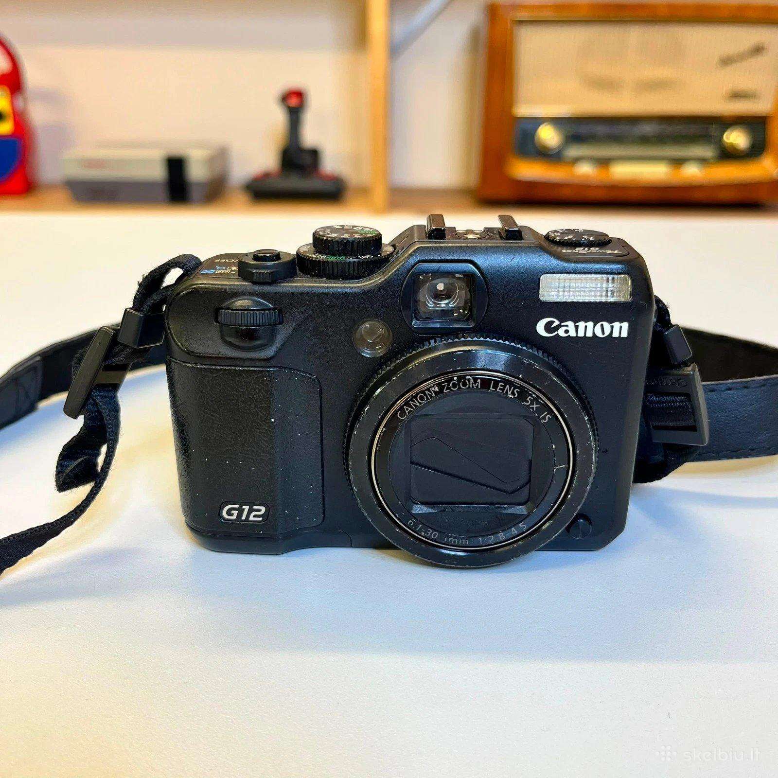 „Canon Powershot G12“ – dalims arba remontui