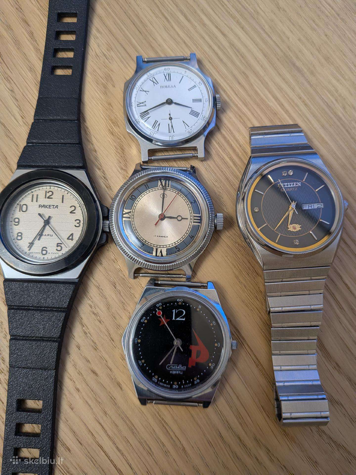 Laikrodis Vostok,slava citizen,raketa
