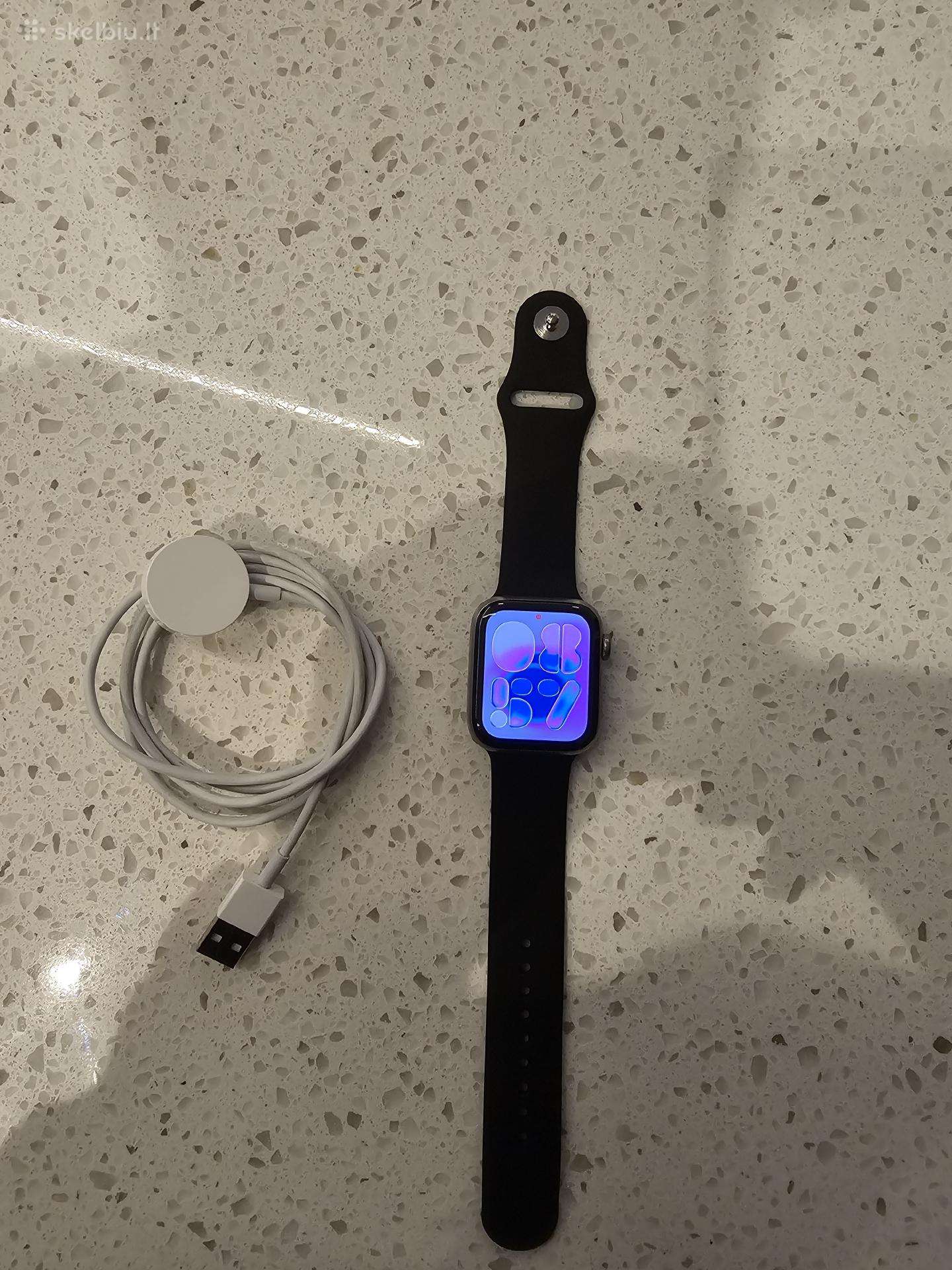 Apple watch 6 44mm lte titanium 100%