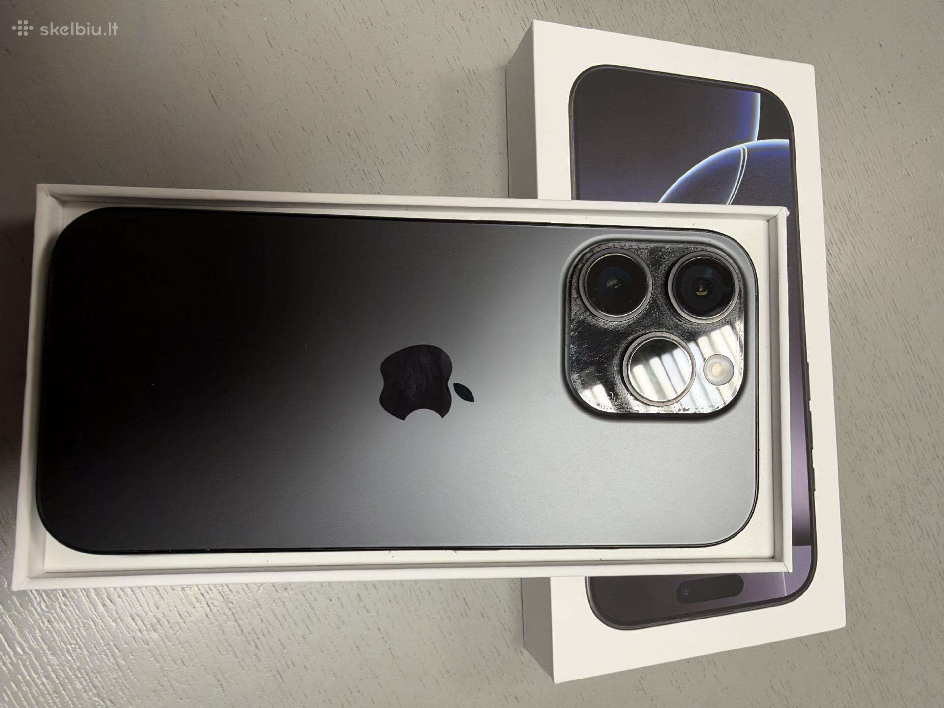 iPhone 16 Pro Black Titanium, 256 GB