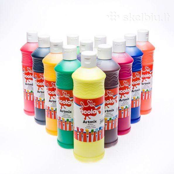 Guašo Artmix rinkinys, 12 x 500 ml