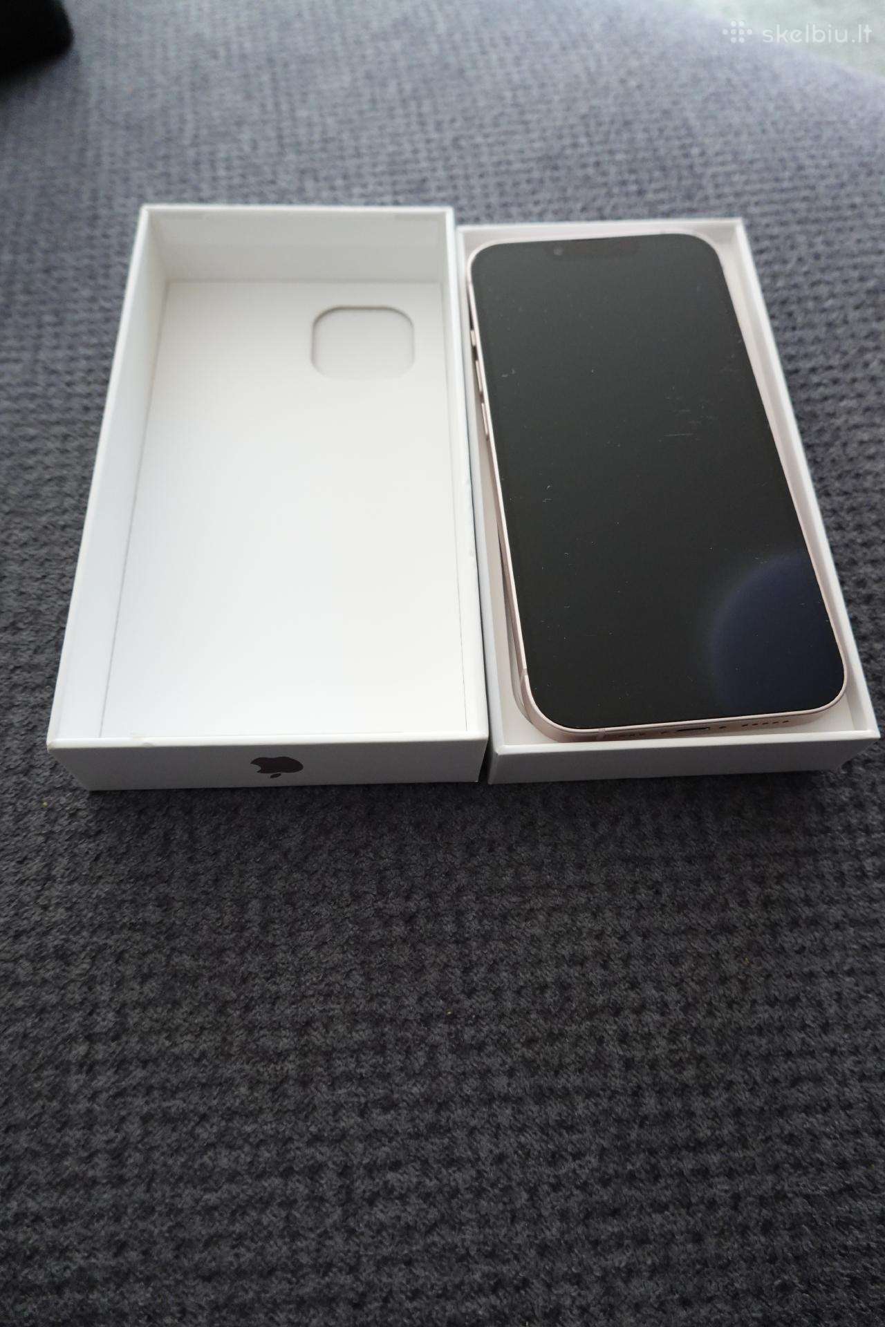 Parduodamas rožinis iPhone 13 256gb