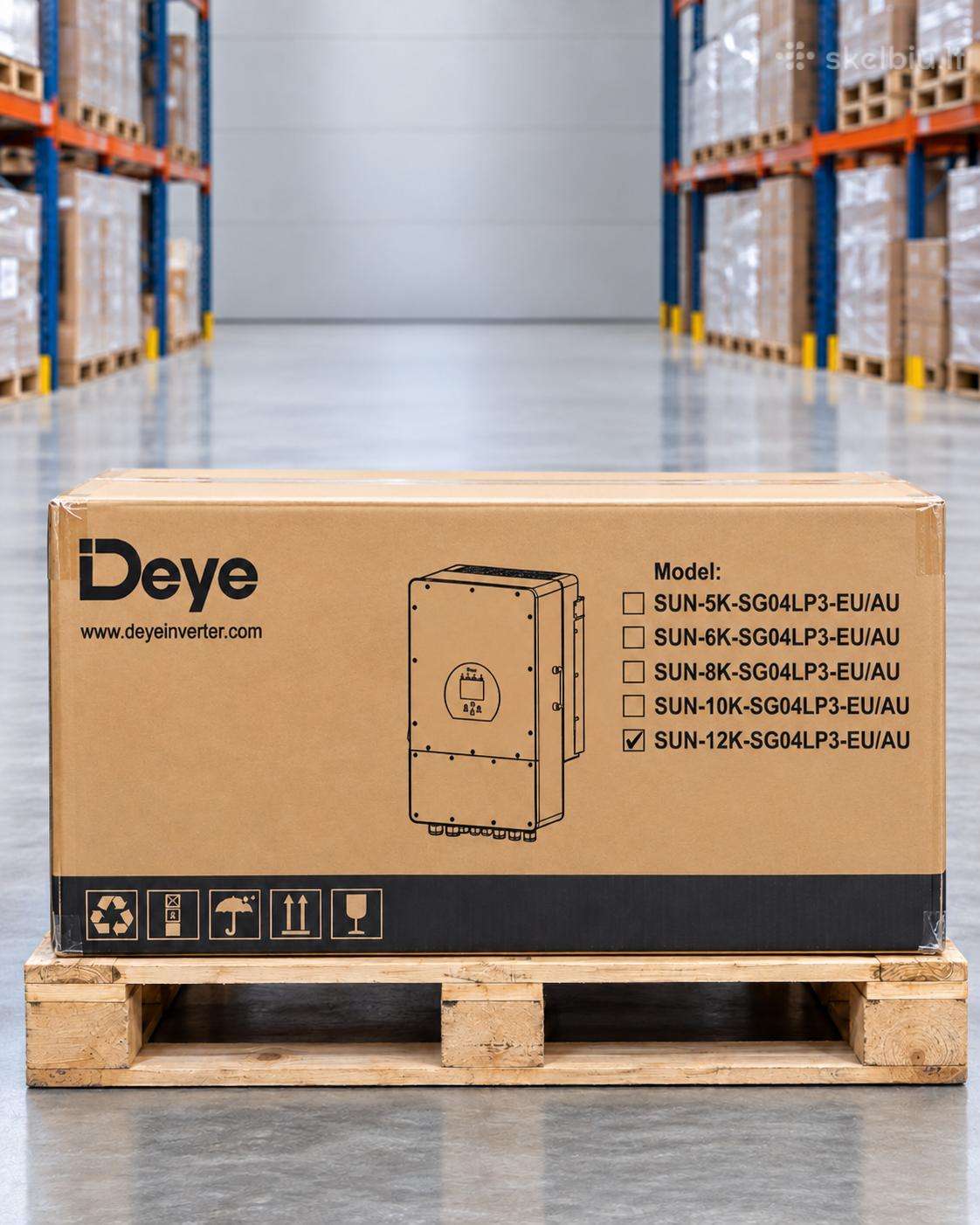 Deye Sun-12kw Hibridinis žemavoltis