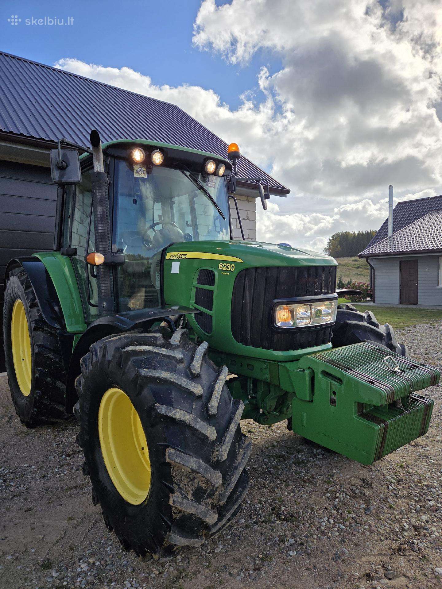 John Deere 6230 Premium, traktoriai