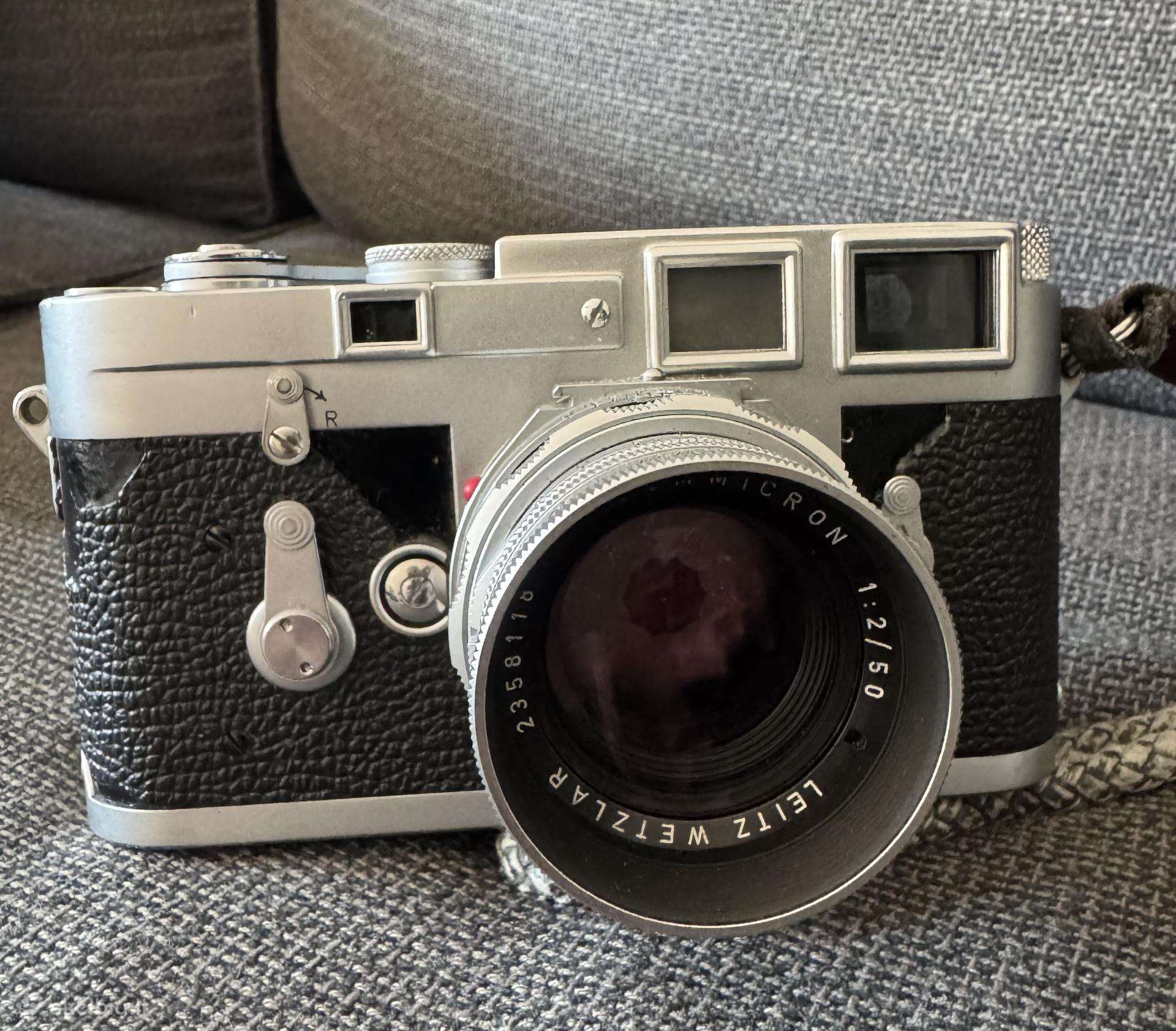 Juostinis fotoaparatas “Leica M3 DS