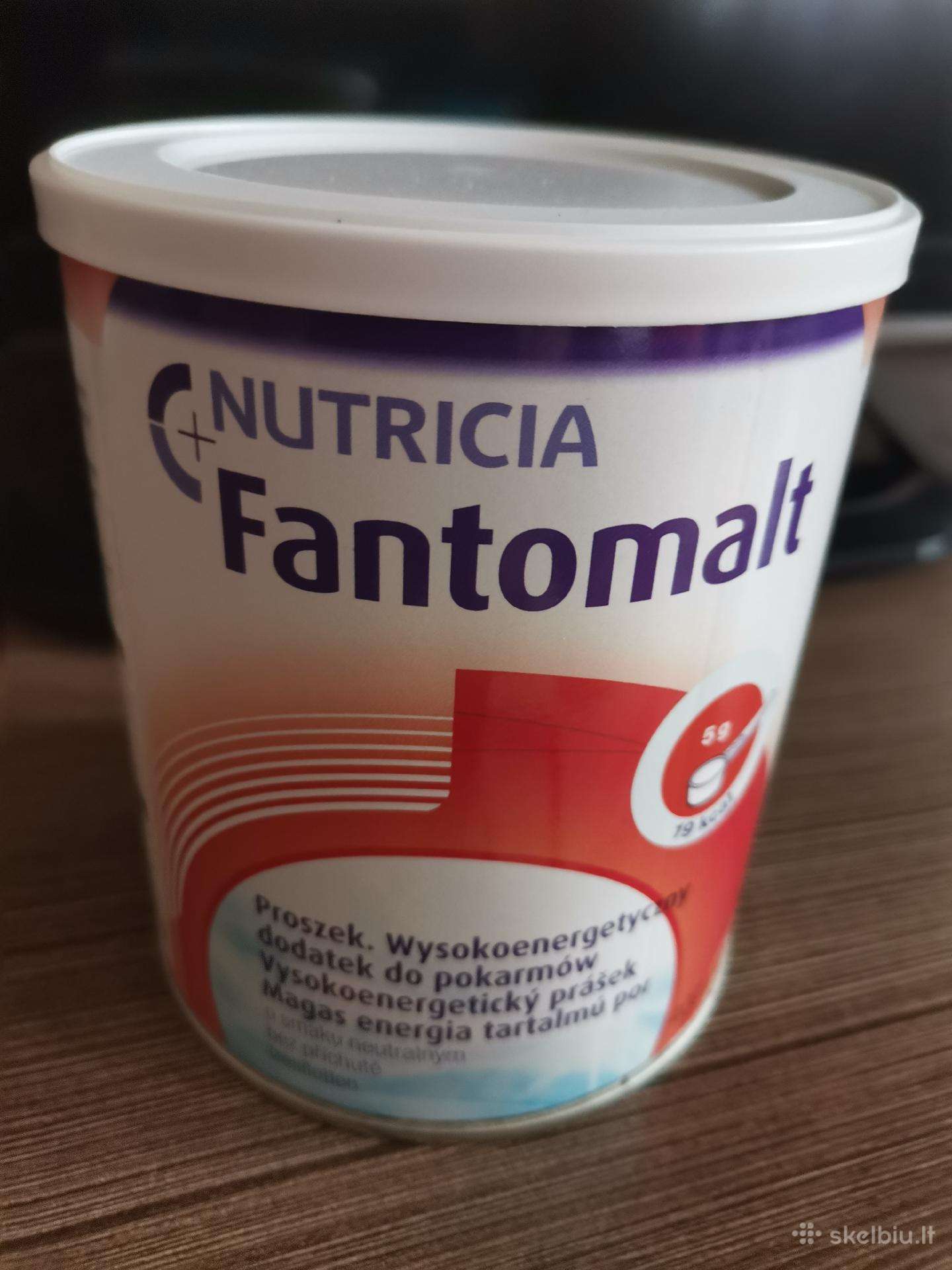 Nutricia Fantomalt, milteliai, 400 g