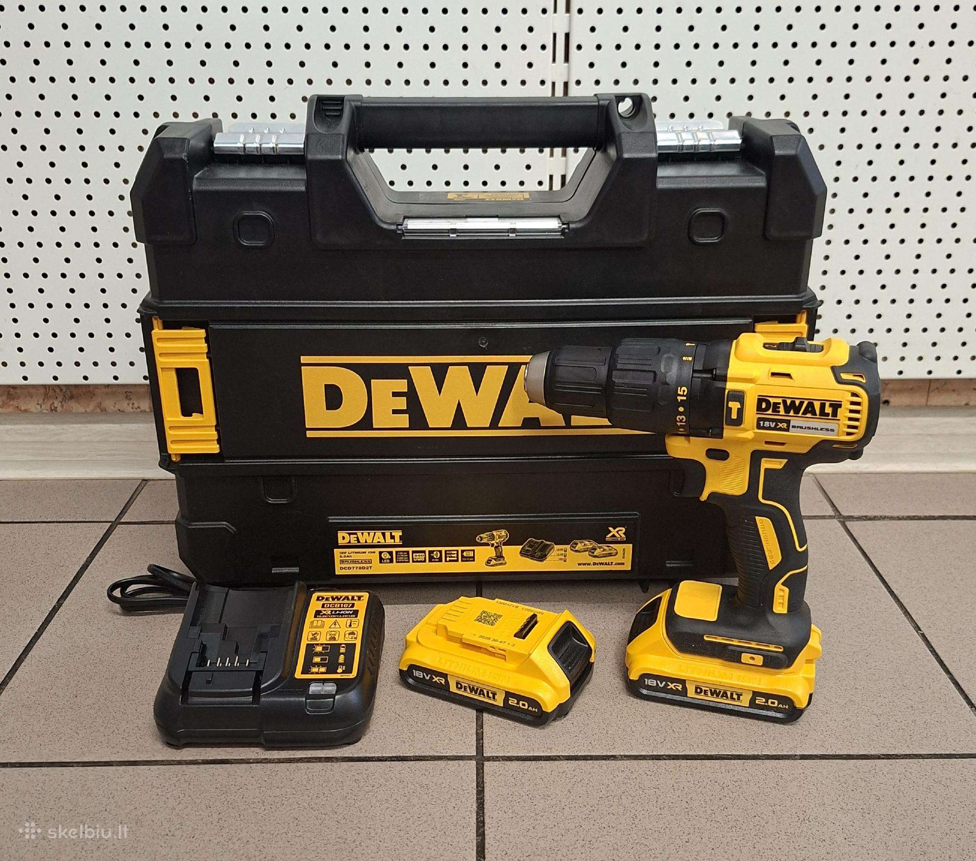 Dewalt suktukas (Dcd778d2t)