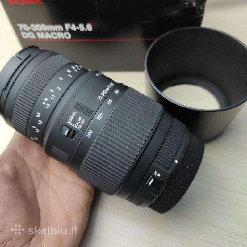 Sigma 70–300mm f/4–5.6 Dg Macro