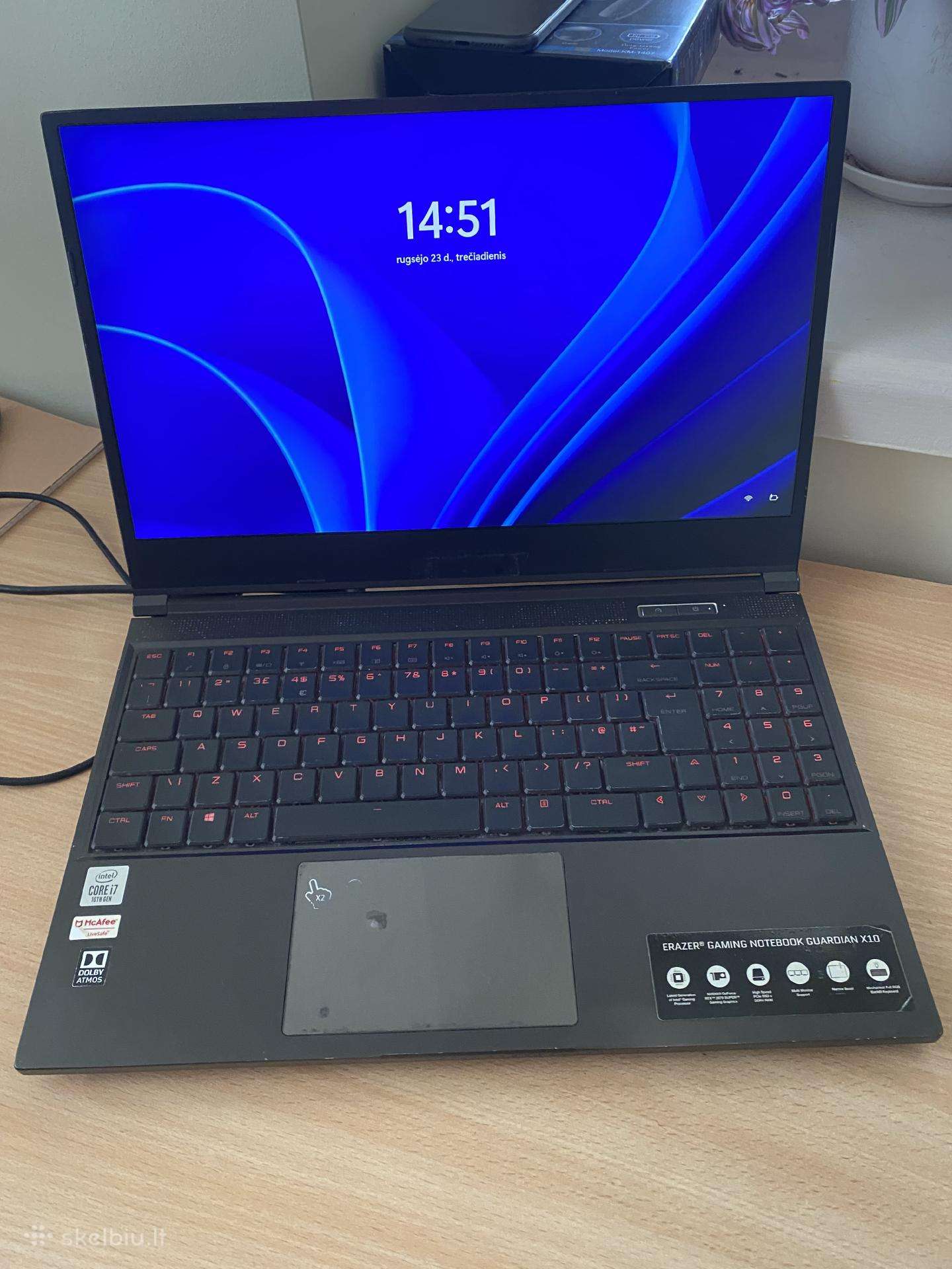 Medion Erazer Guardian X10 gaming laptop