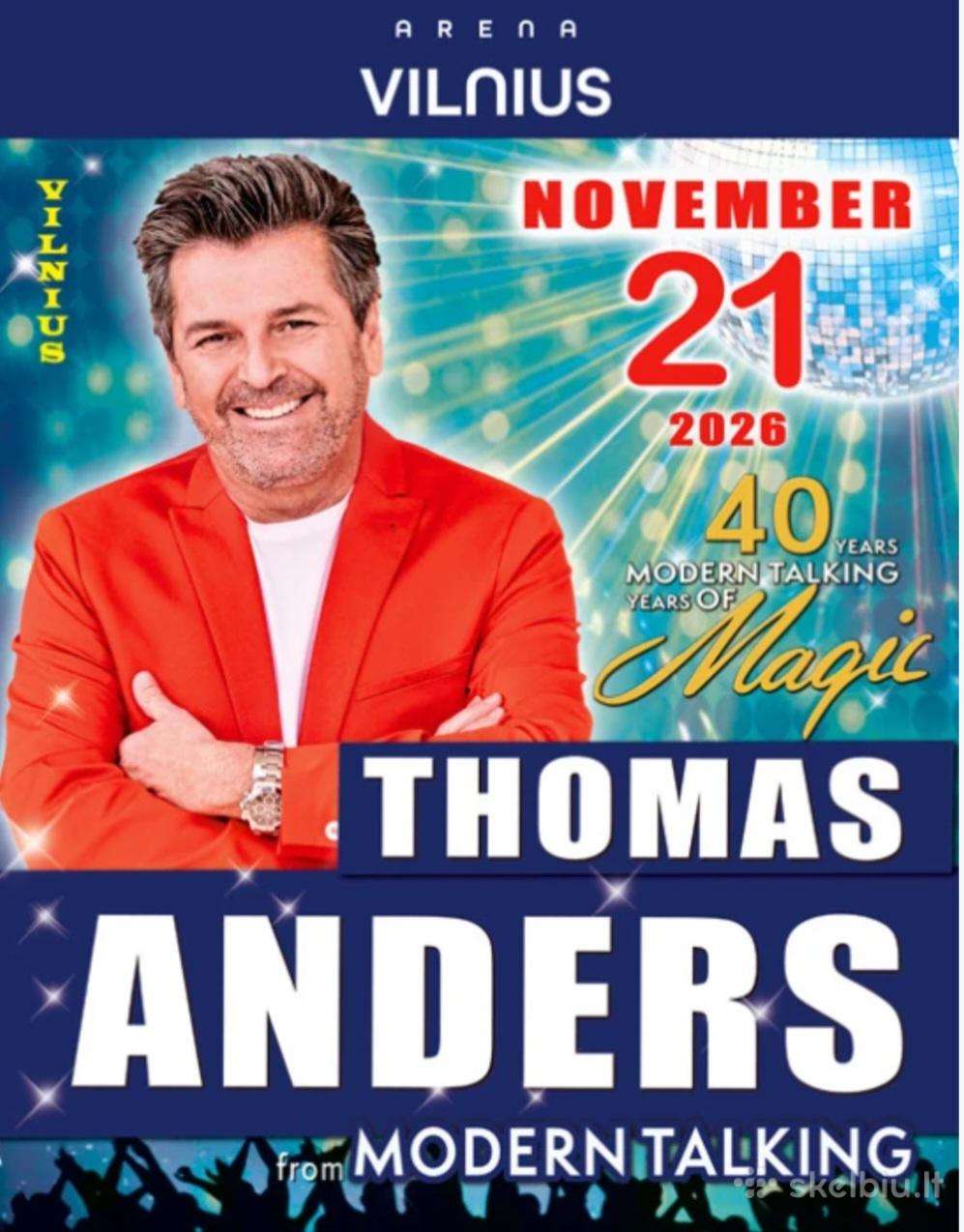 Tomas Anders koncertas
