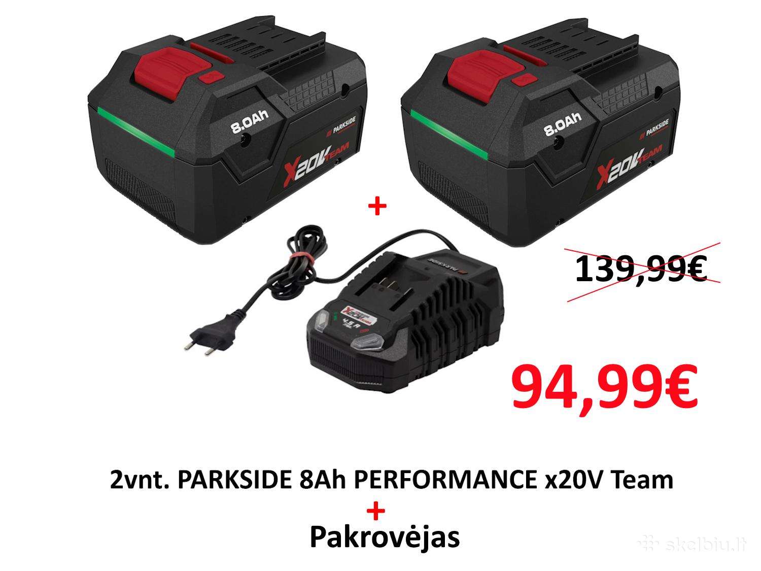 Parkside X20v Team Performance akcija