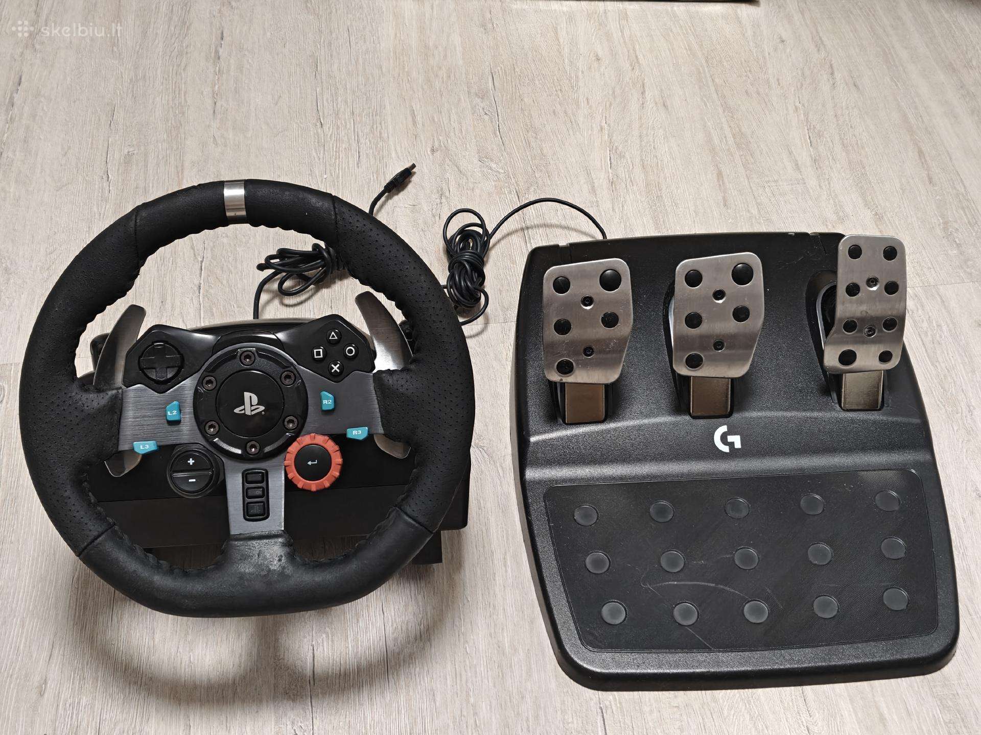 Logitech G29 vairas pedalai shifteris žaidimų