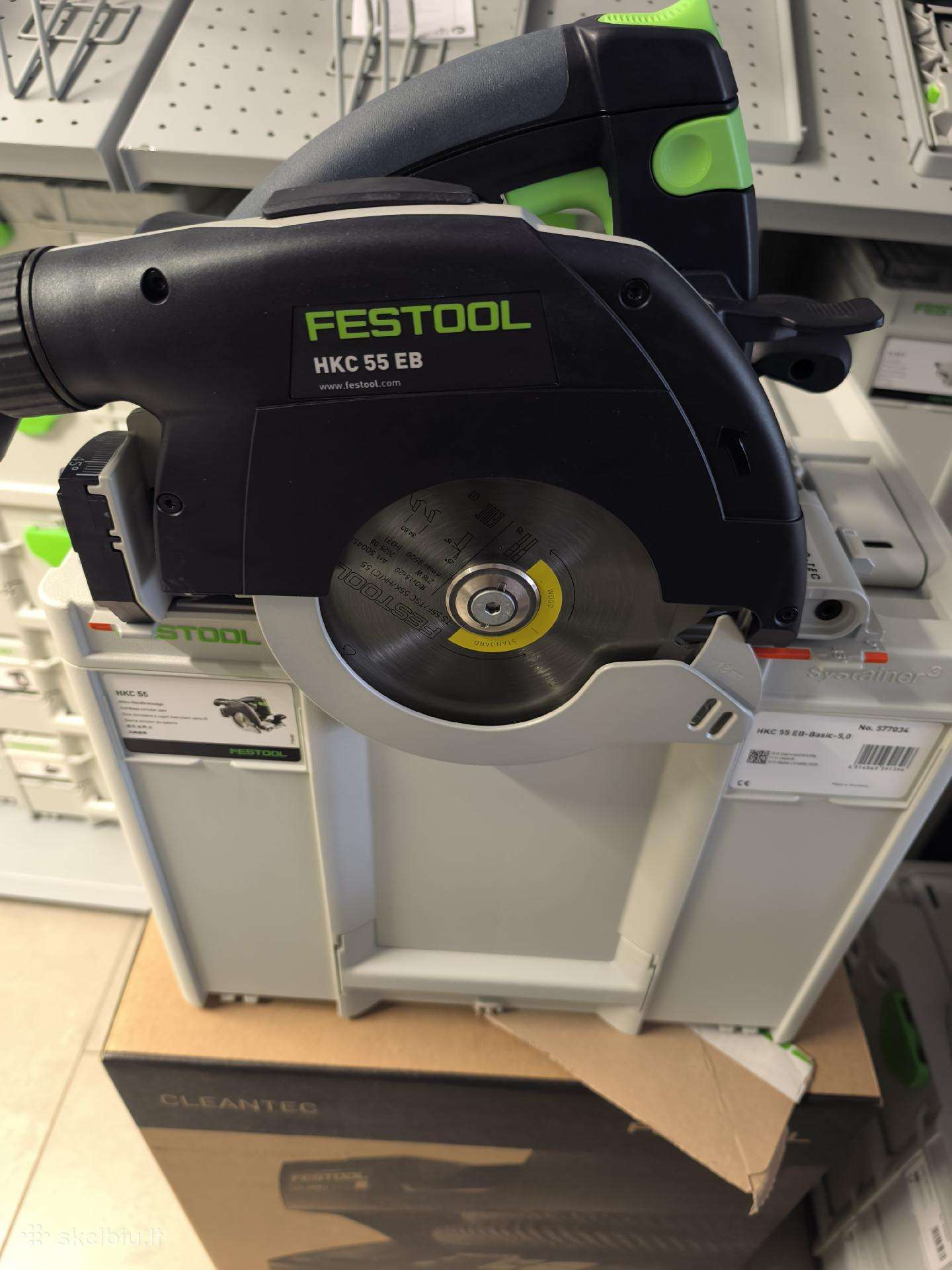 Festool Hkc 55 eb- basic 3 metai garantija, naujas