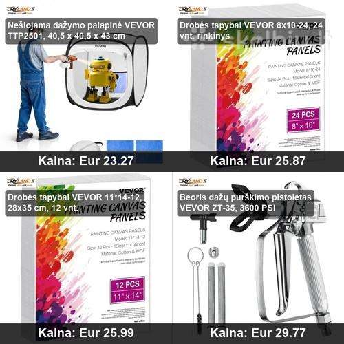 Aerografijos dažymo įranga