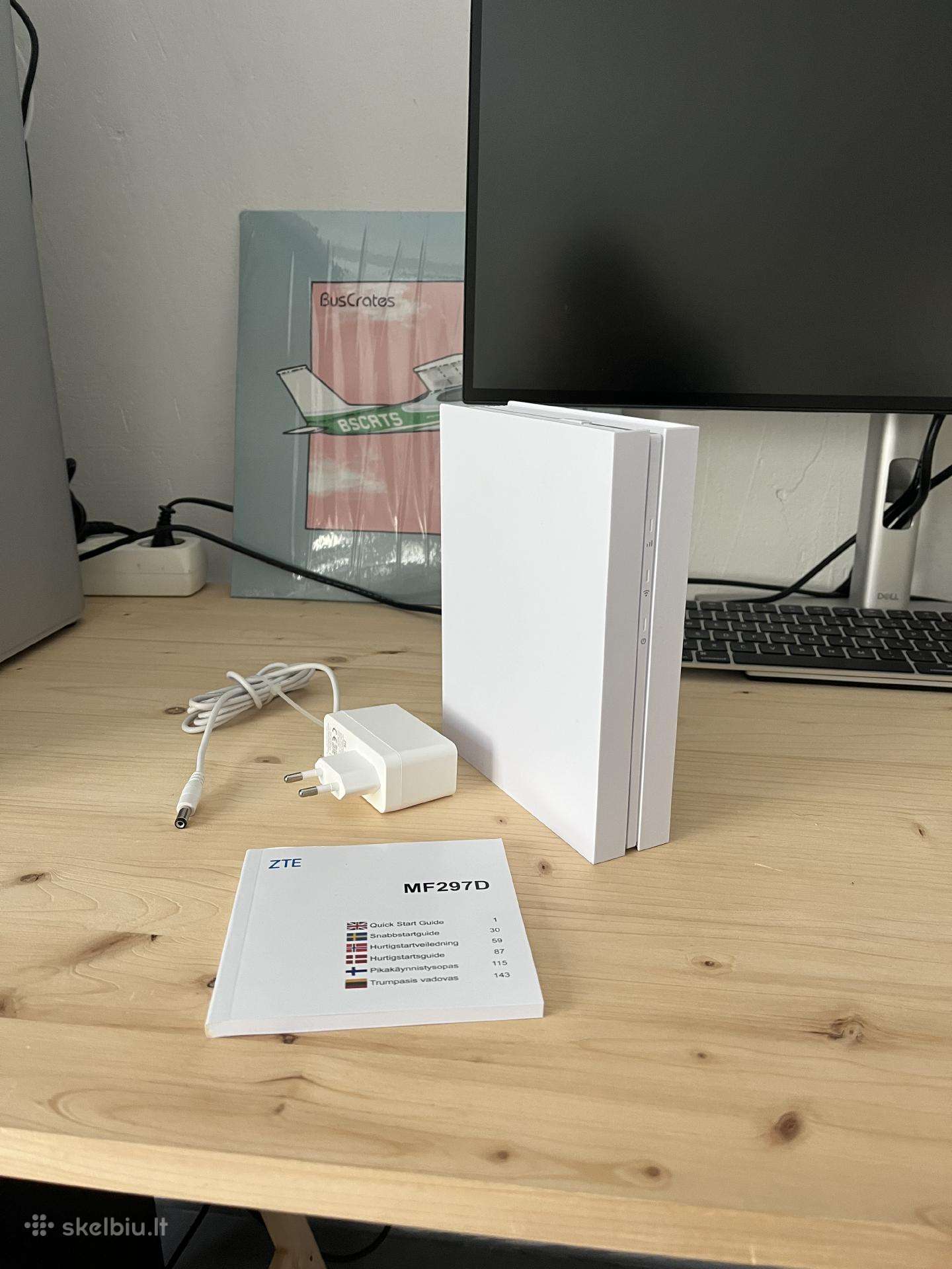 Parduodu Zte Mf297d 4G Lte maršrutizatorių