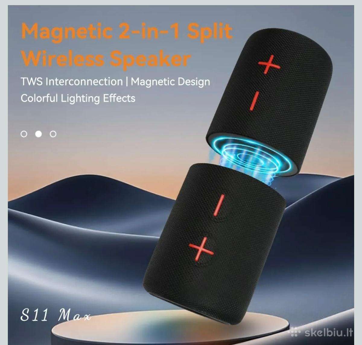 Nešiojama bluetooth kolonėlė Cyboris s11 max