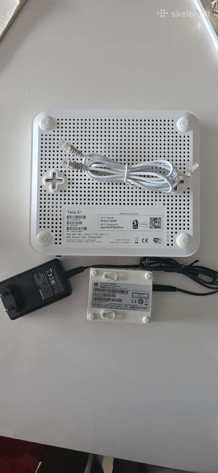 Modemas telia X1