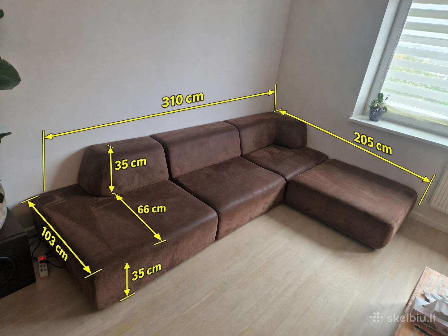 Minkštas kampas, modulinis
