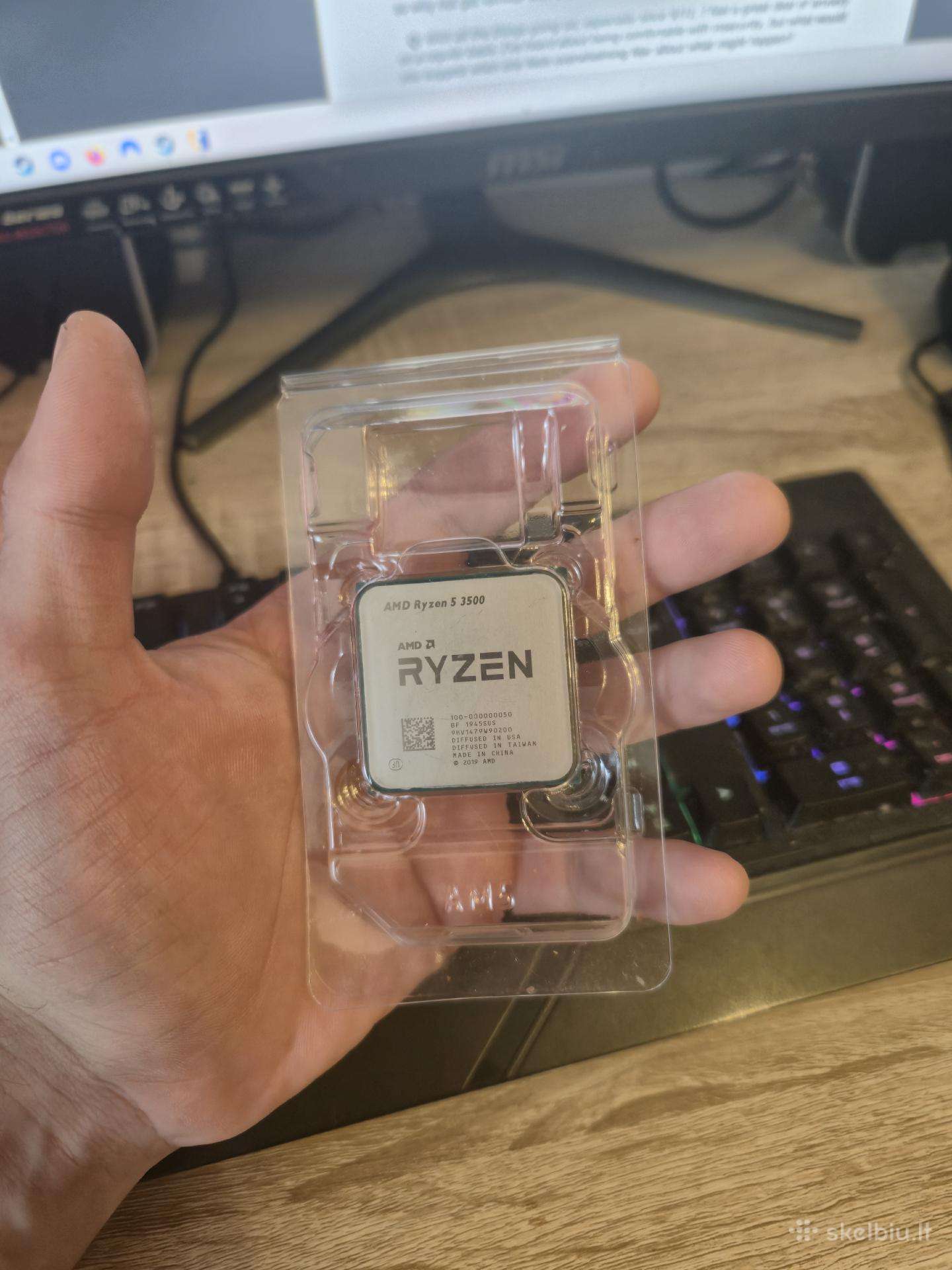 Procesorius Amd Ryzen 5 3500