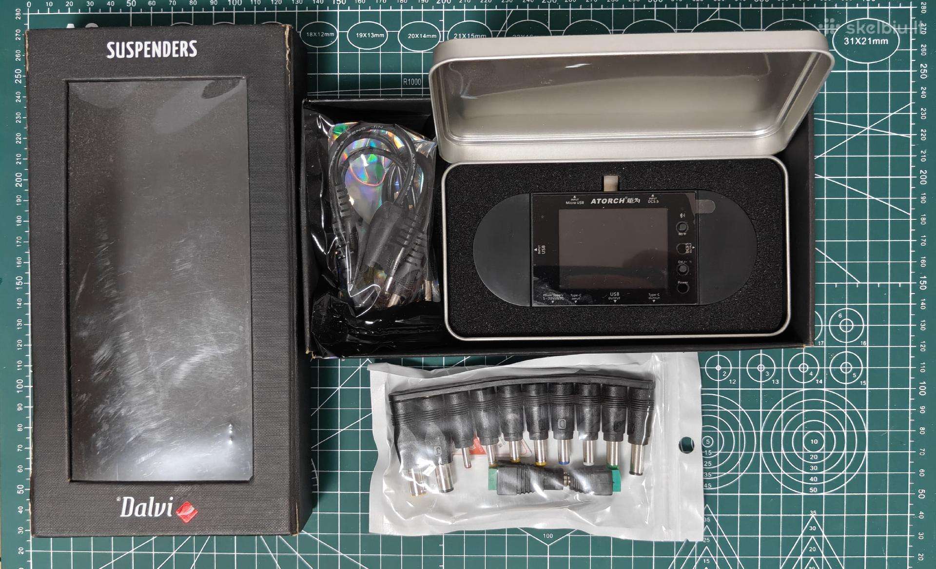 Atorch Ud18 Bluetooth Usb ir Dc srovės testeris